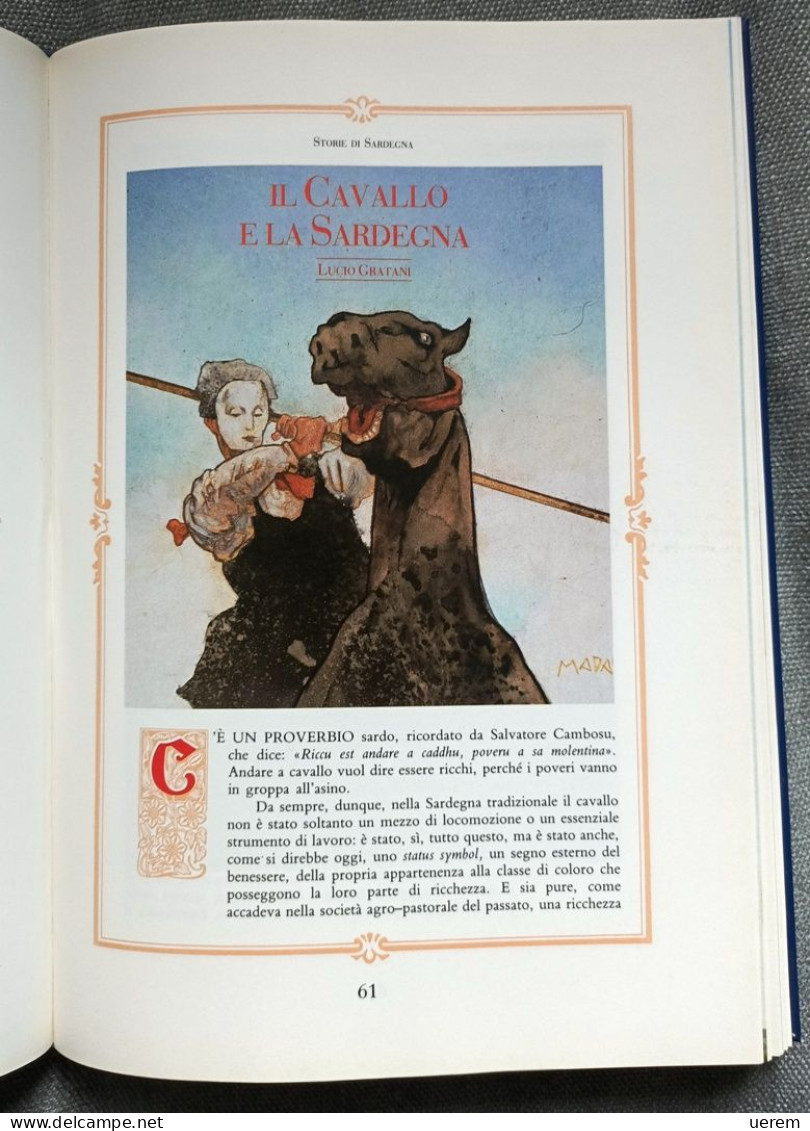 1987 Sardegna Storia E Miti AA.VV. Storie Di Sardegna. Miti E Memorie Del Popolo Sardo Cagliari, L'Unione Sarda - Old Books