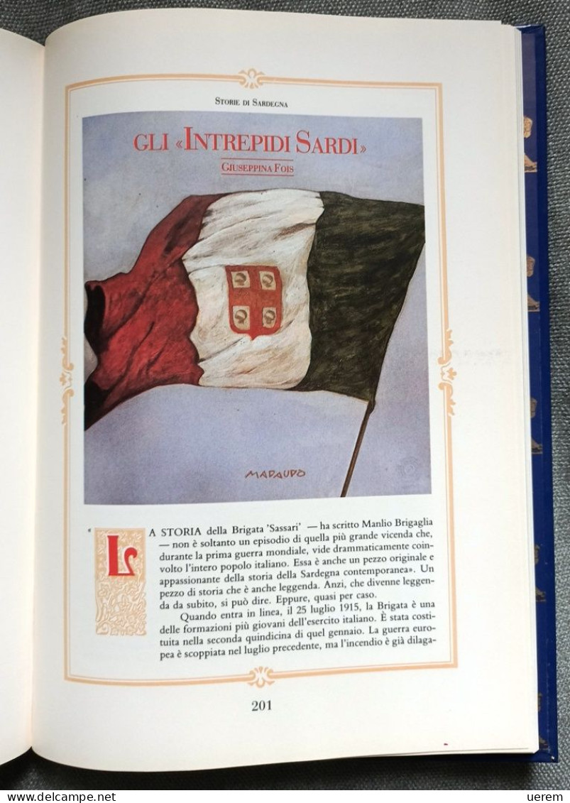 1987 Sardegna Storia E Miti AA.VV. Storie Di Sardegna. Miti E Memorie Del Popolo Sardo Cagliari, L'Unione Sarda - Old Books