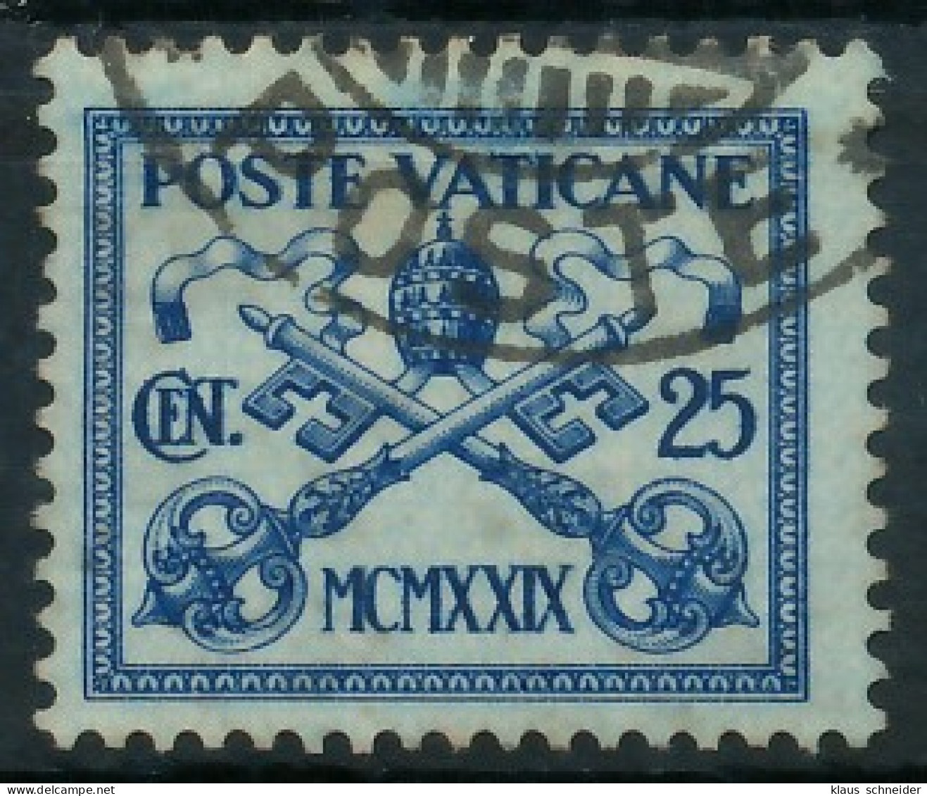 VATIKAN 1929 Nr 4 Gestempelt X3C2352 - Usados