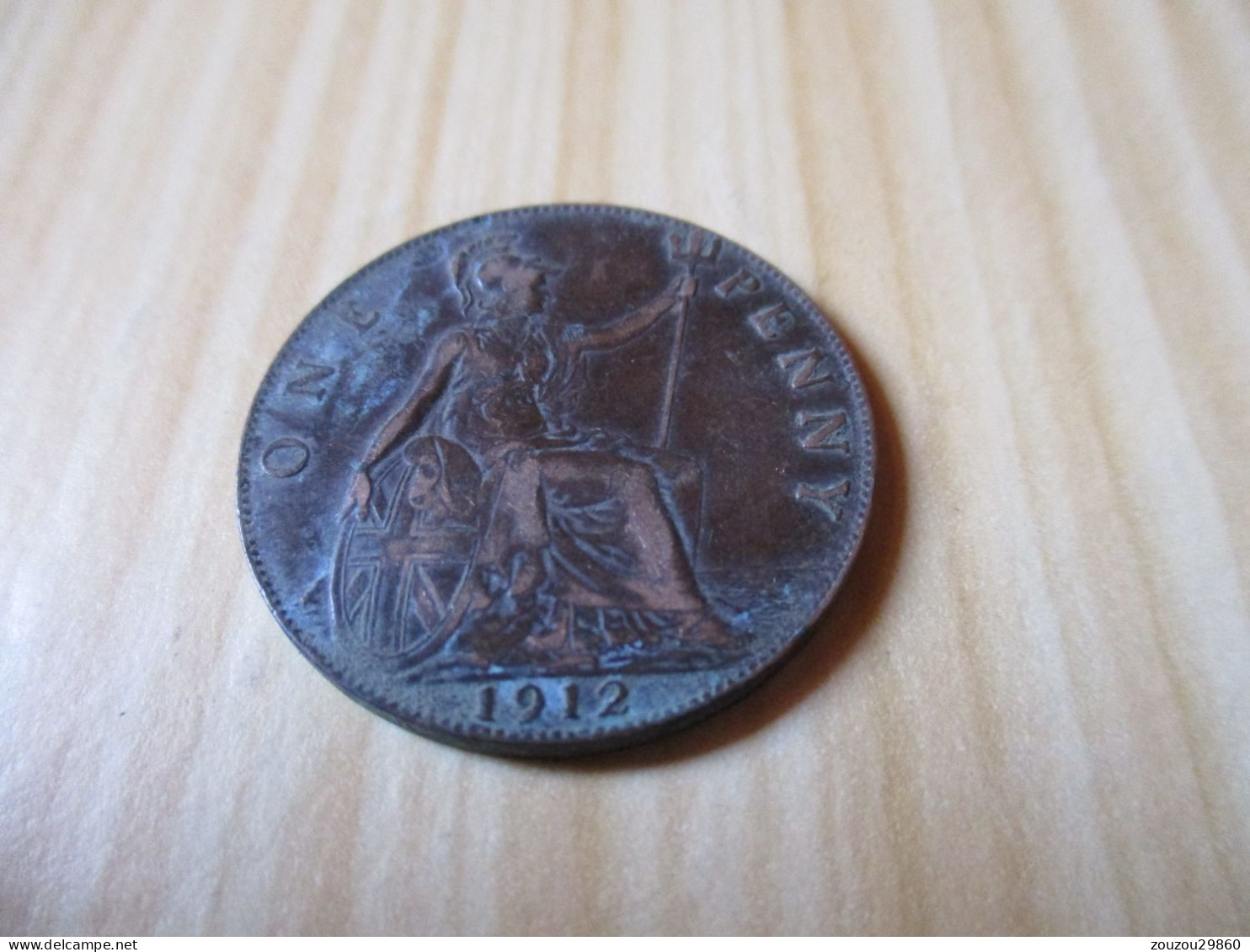 Grande-Bretagne - One Penny George V 1912.N°135. - D. 1 Penny
