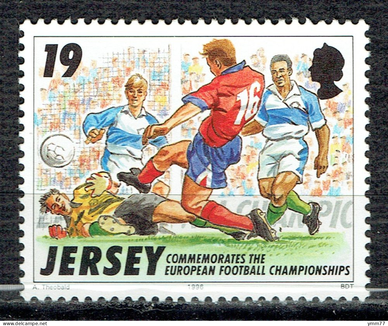 Championnats Européens De Football De 1996 - Jersey