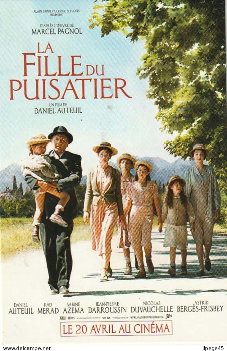 CPM - AFFICHE DU FILM "LA FILLE DU PUISATIER" - Posters On Cards