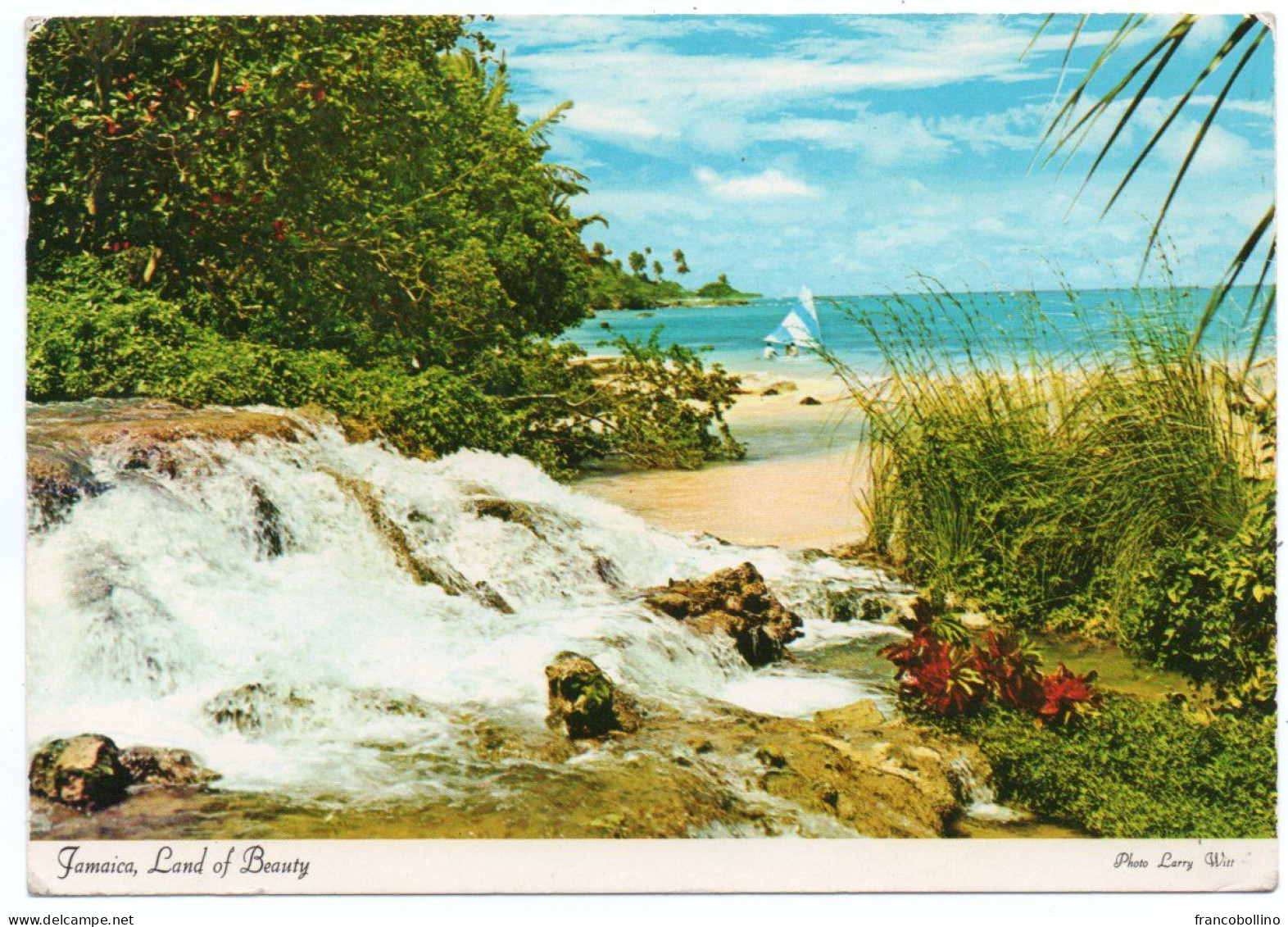 JAMAICA - LAND OF BEAUTY / THEMATIC STAMPS-BUTTERFLIES - Jamaica