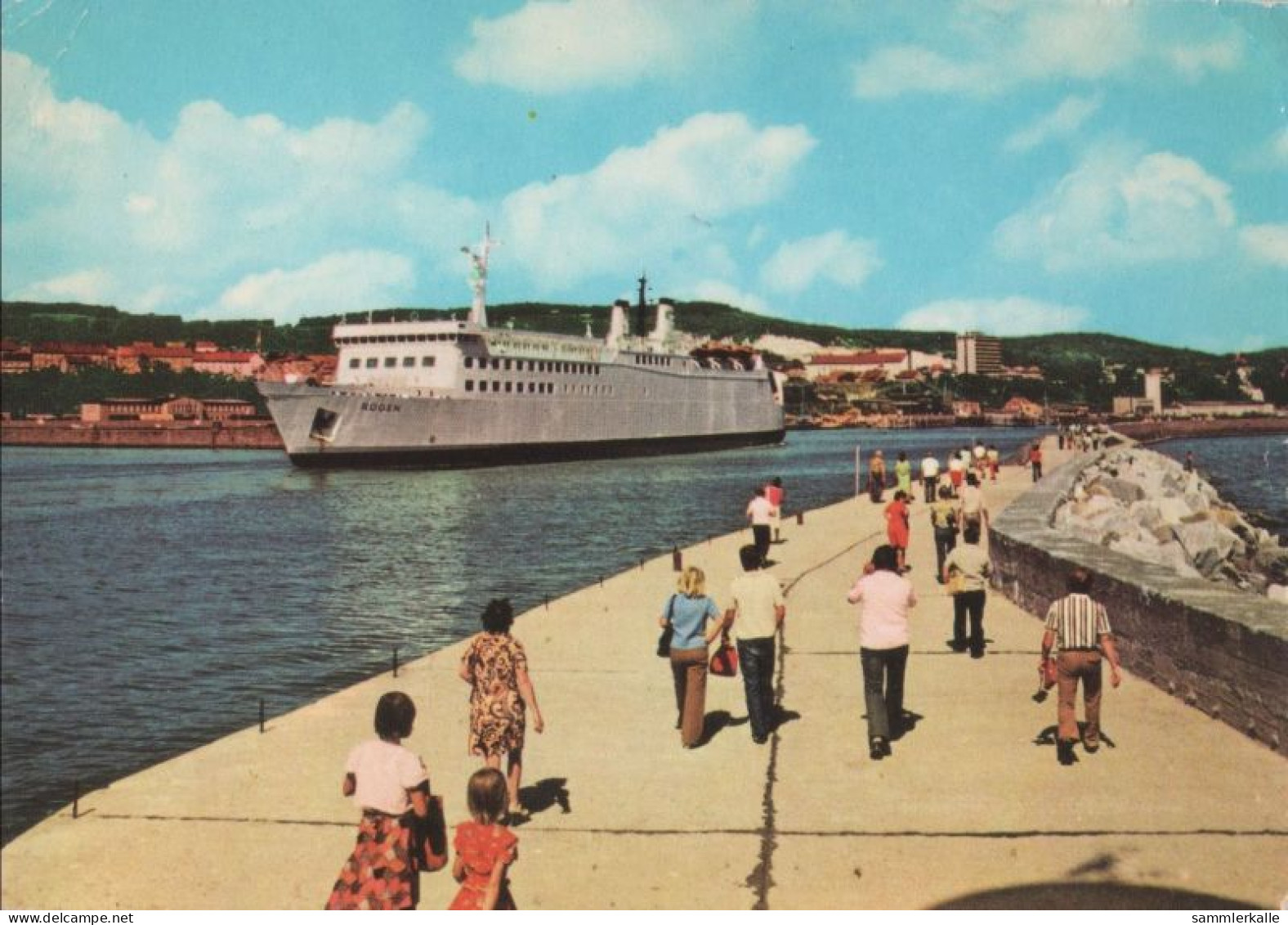 119707 - Sassnitz - Eisenbahnfährschiff Rügen - Sassnitz