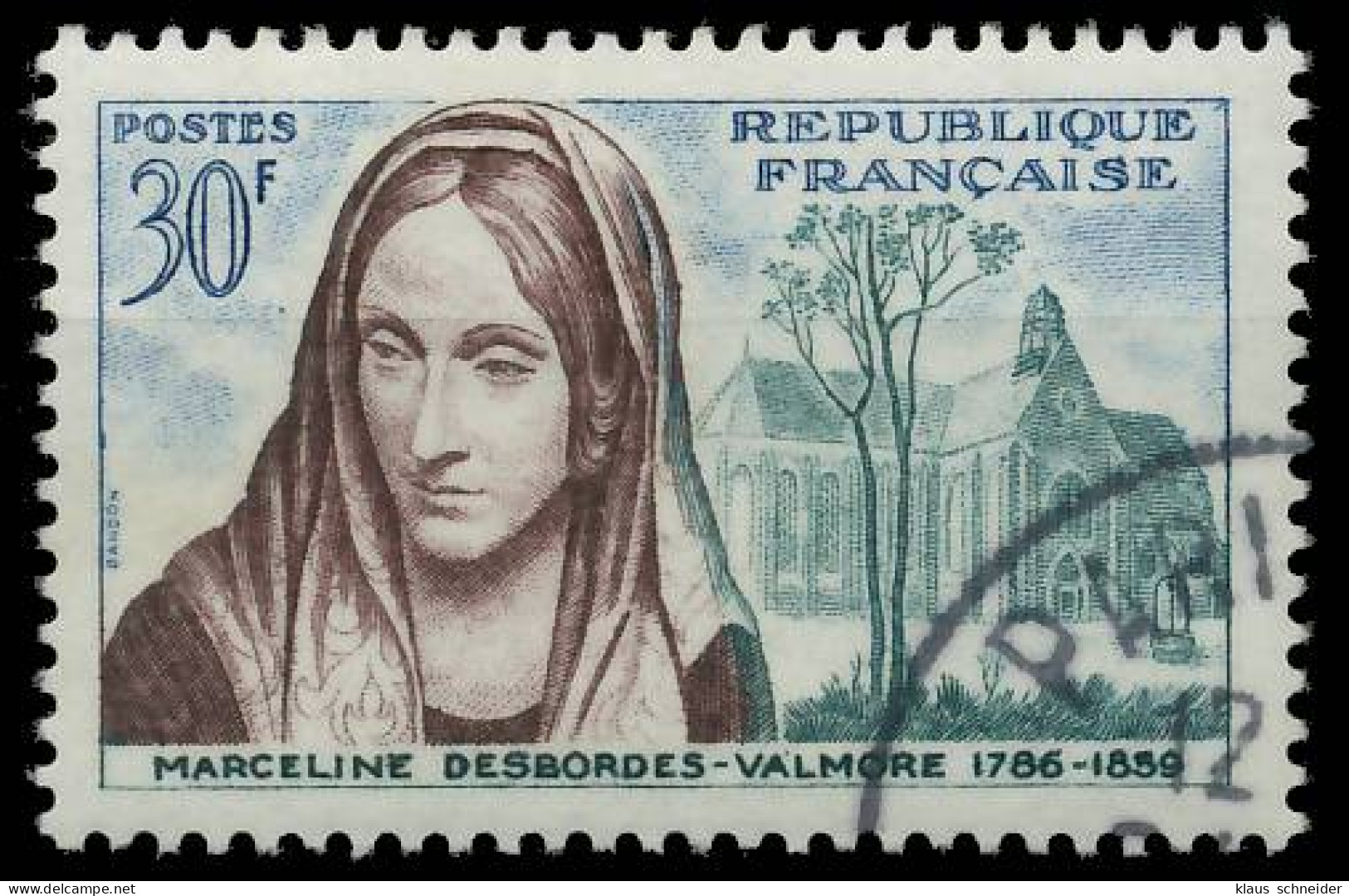 FRANKREICH 1959 Nr 1258 Gestempelt X3EBDA6 - Used Stamps