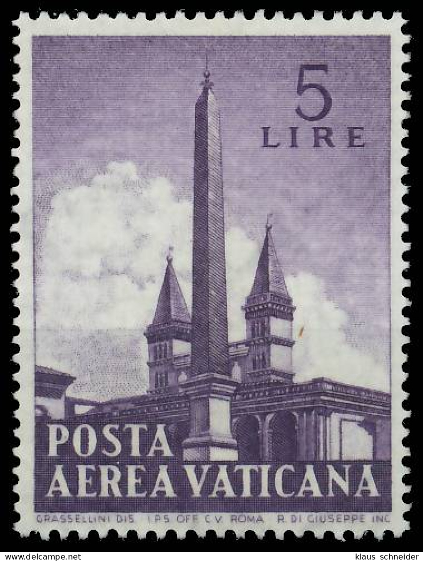 VATIKAN 1959 Nr 317 Postfrisch SF6A01A - Unused Stamps