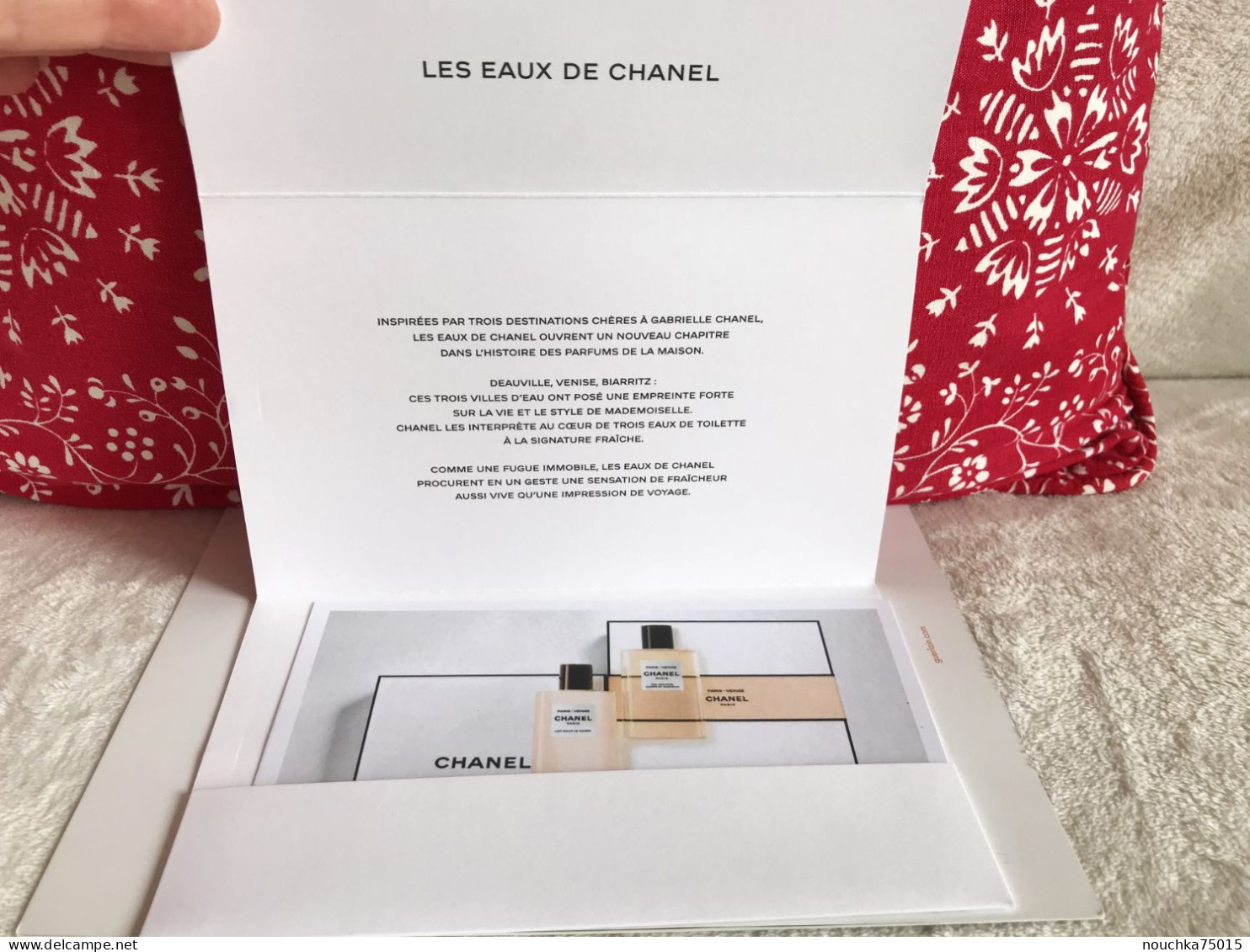 Chanel - Les Eaux , Paris-Venise Dans Son Enveloppe - Modern (from 1961)