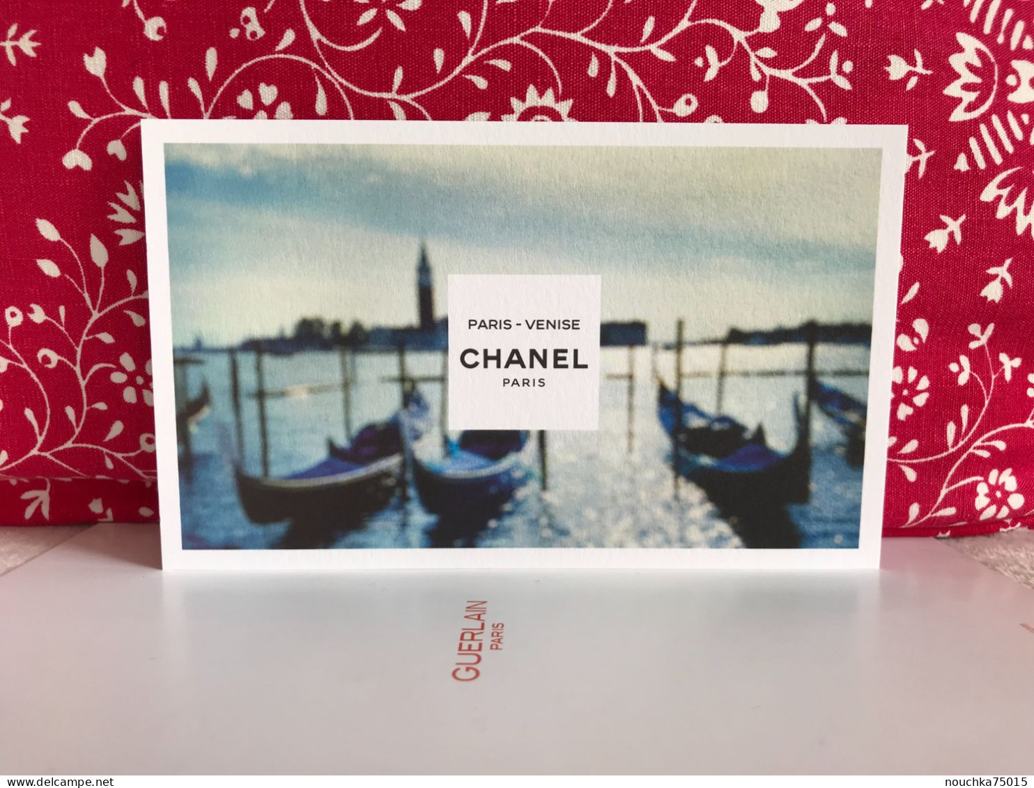 Chanel - Les Eaux - Grande Carte Paris-Venise (1ère Génération) - Modern (ab 1961)