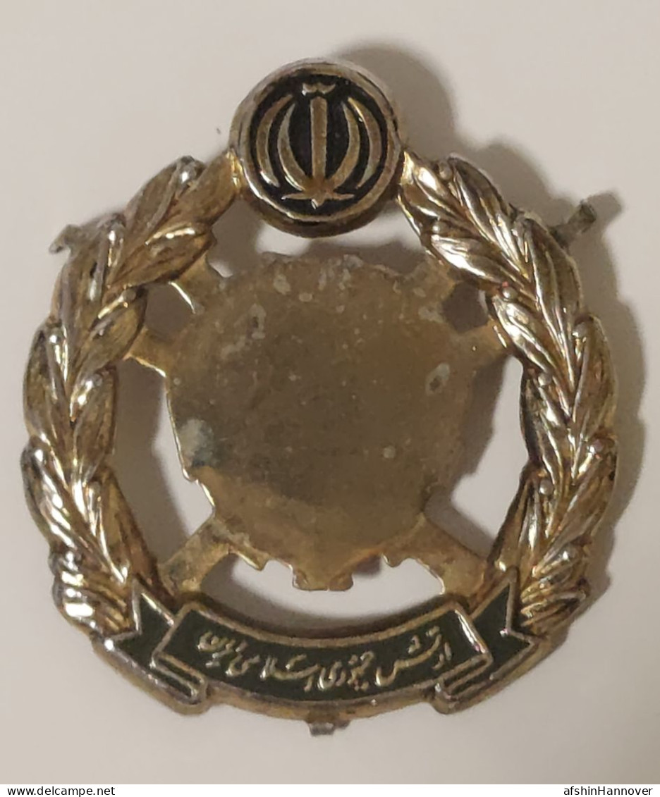 Persian, Iran , Iranian Badge Of The Iran Army  Infantry Force   نشان نیروی زمینی ارتش - Esercito