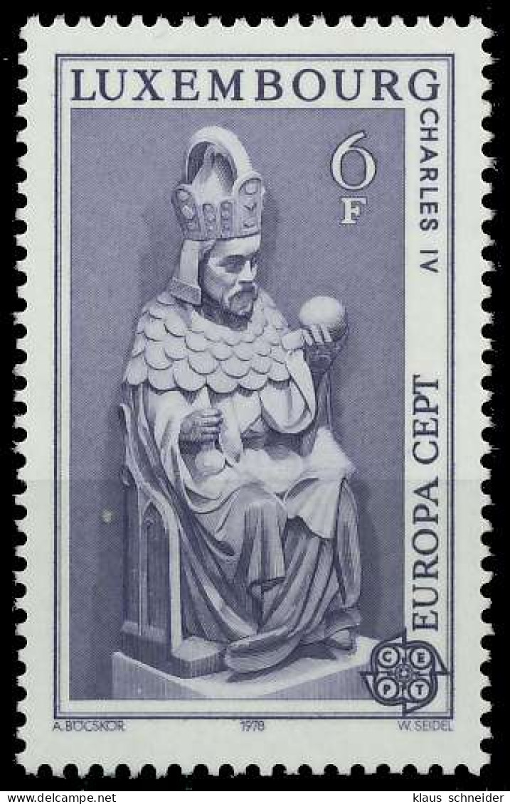 LUXEMBURG 1978 Nr 967 Postfrisch S1A7AFA - Unused Stamps