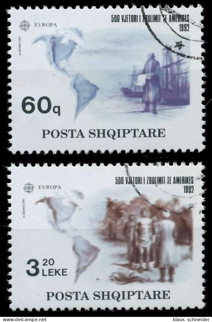 ALBANIEN 1992 Nr 2510-2511 Gestempelt X5DAC92 - Albanien