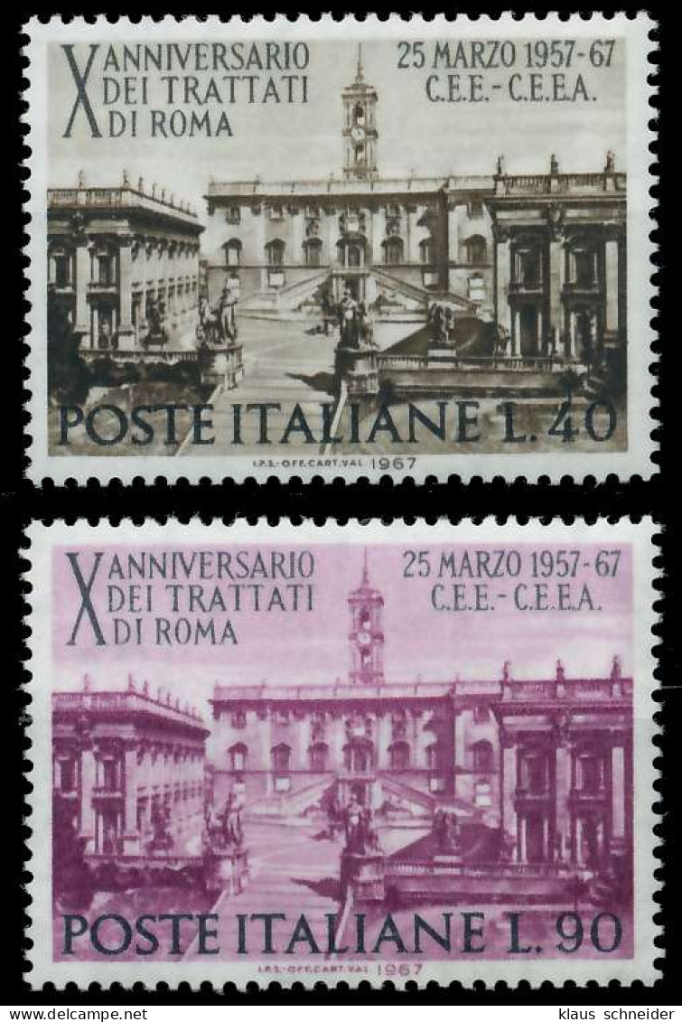 ITALIEN 1967 Nr 1221-1222 Postfrisch S20E38A - 1961-70:  Nuovi