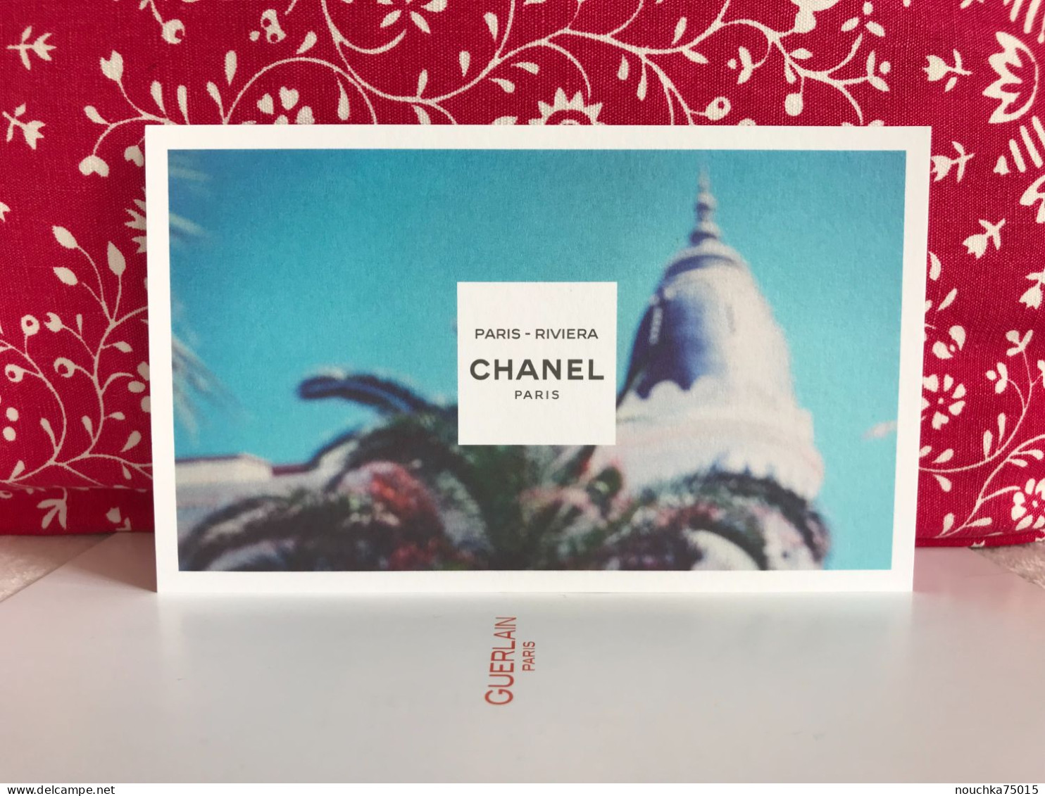 Chanel - Les Eaux - Grande Carte Paris-Rivièra - Profumeria Moderna (a Partire Dal 1961)