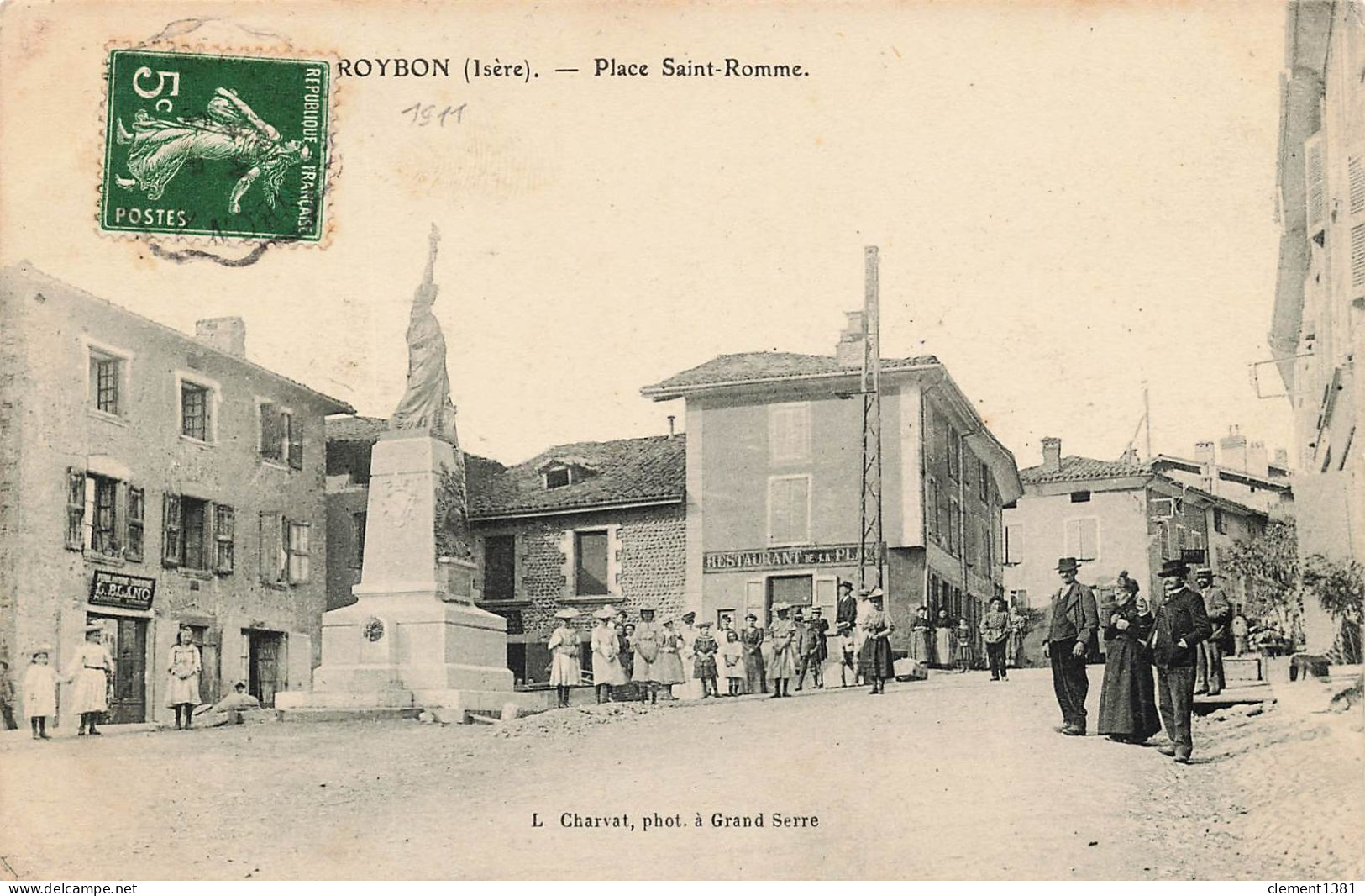 Roybon Place Saint Romme Edition Charvat - Roybon