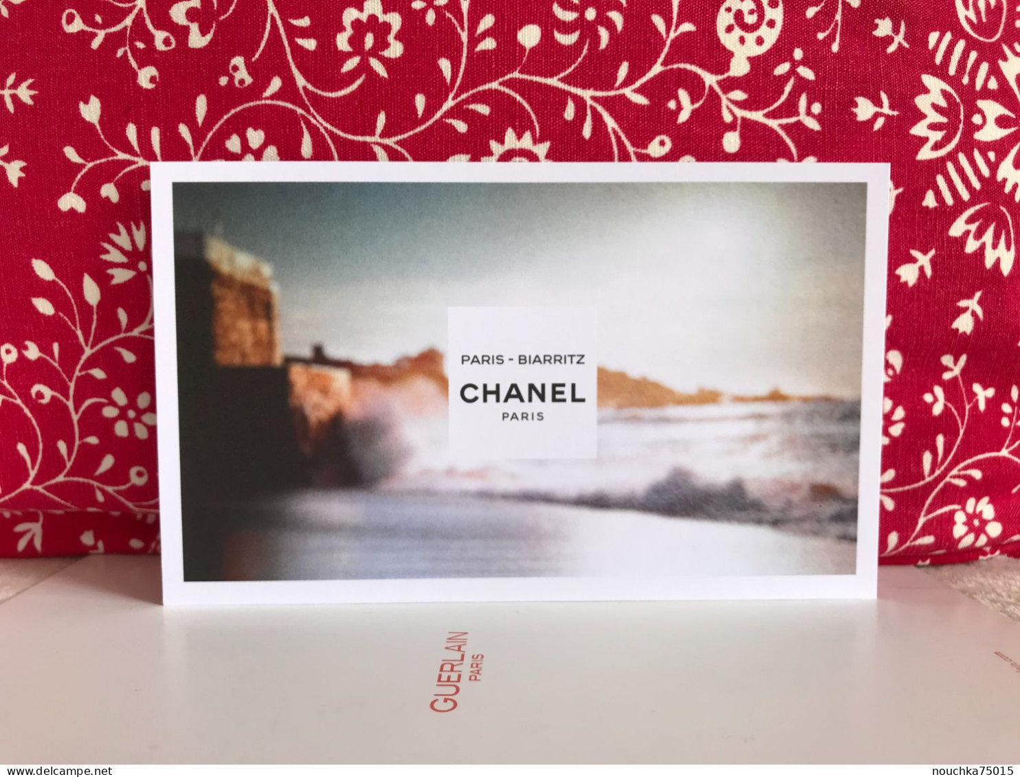 Chanel - Les Eaux - Grande Carte Paris-Biarritz - Modernes (à Partir De 1961)