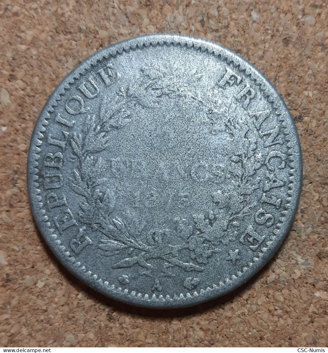 (M#01635) - 5 Francs 1875 - Faux D'époque - 5 Francs