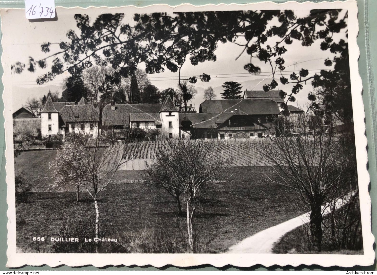 Duillier - Le Château Lors Du Camp De Louveteau La Chapelle - Juillet 1949 (16'734) - Duillier