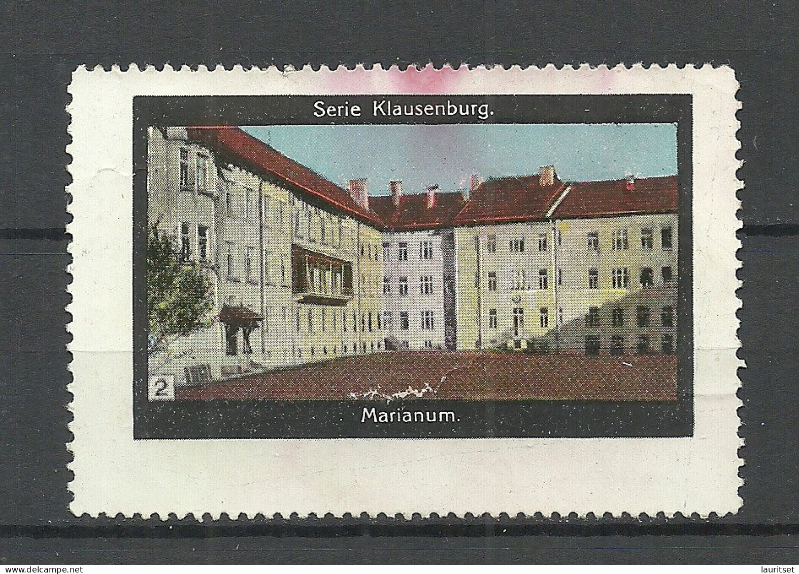 Germany Deutschland Serie Klausenburg Marianum Reklamemarke Adverstising Stamp Vignette (*) Arhitektur - Vignetten (Erinnophilie)