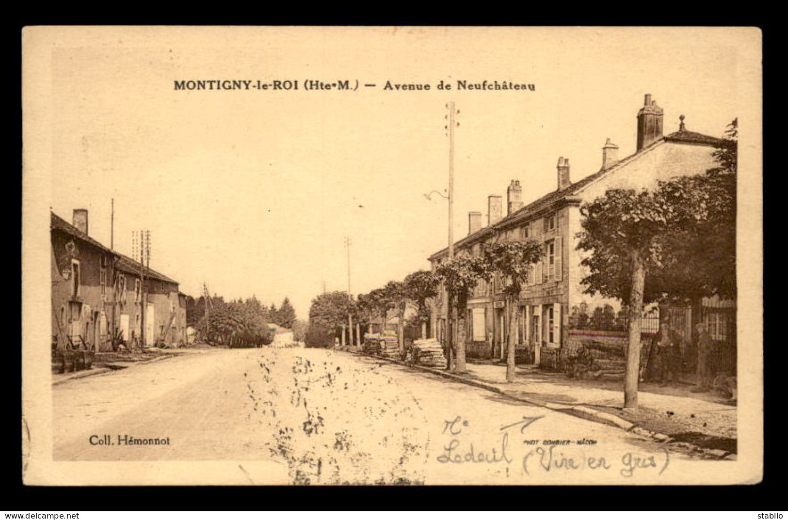 52 - MONTIGNY-LE-ROI - AVENUE DE NEUFCHATEAU - Montigny Le Roi