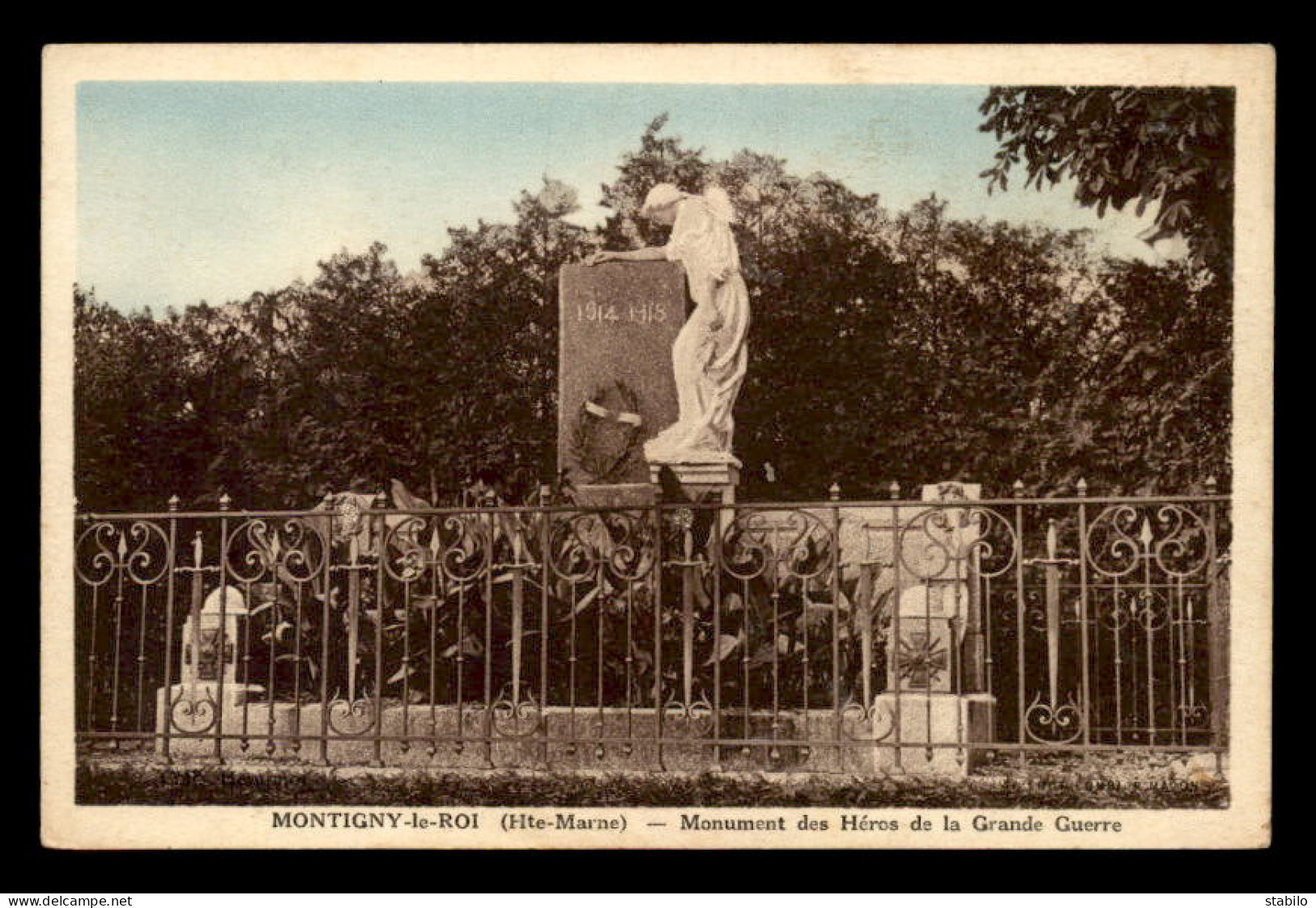 52 - MONTIGNY-LE-ROI - MONUMENT AUX MORTS - Montigny Le Roi