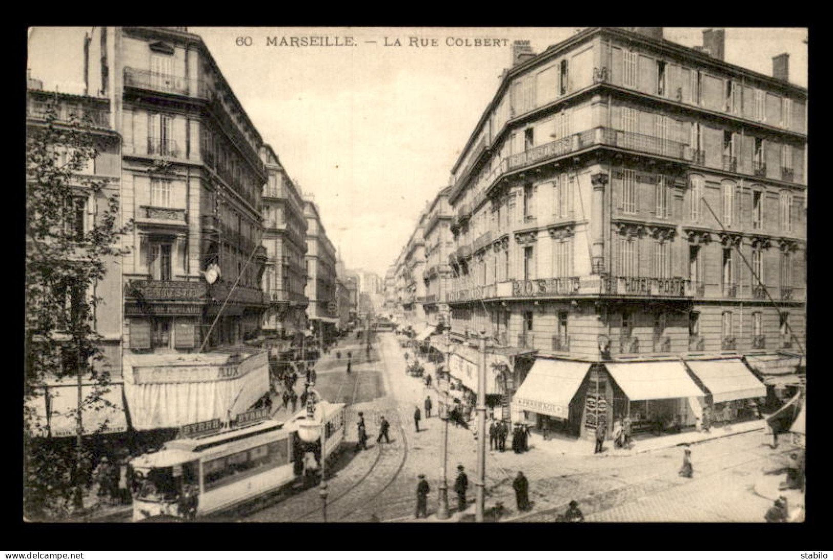 13 - MARSEILLE - RUE COLBERT - Canebière, Centro