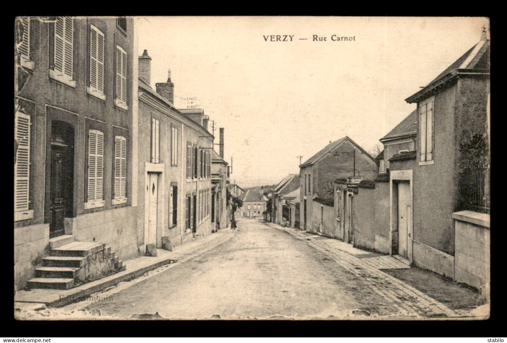 51 - VERZY - RUE CARNOT - Verzy