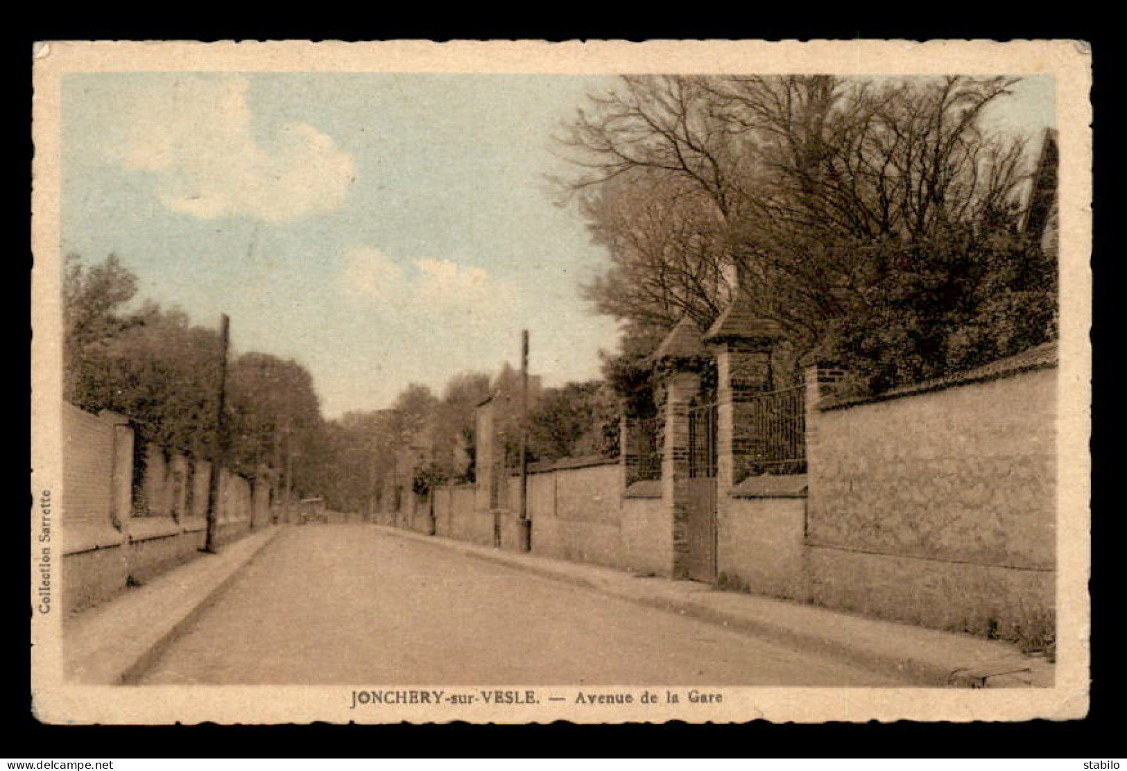 51 - JONCHERY-SUR-VESLE - AVENUE DE LA GARE - Jonchery-sur-Vesle