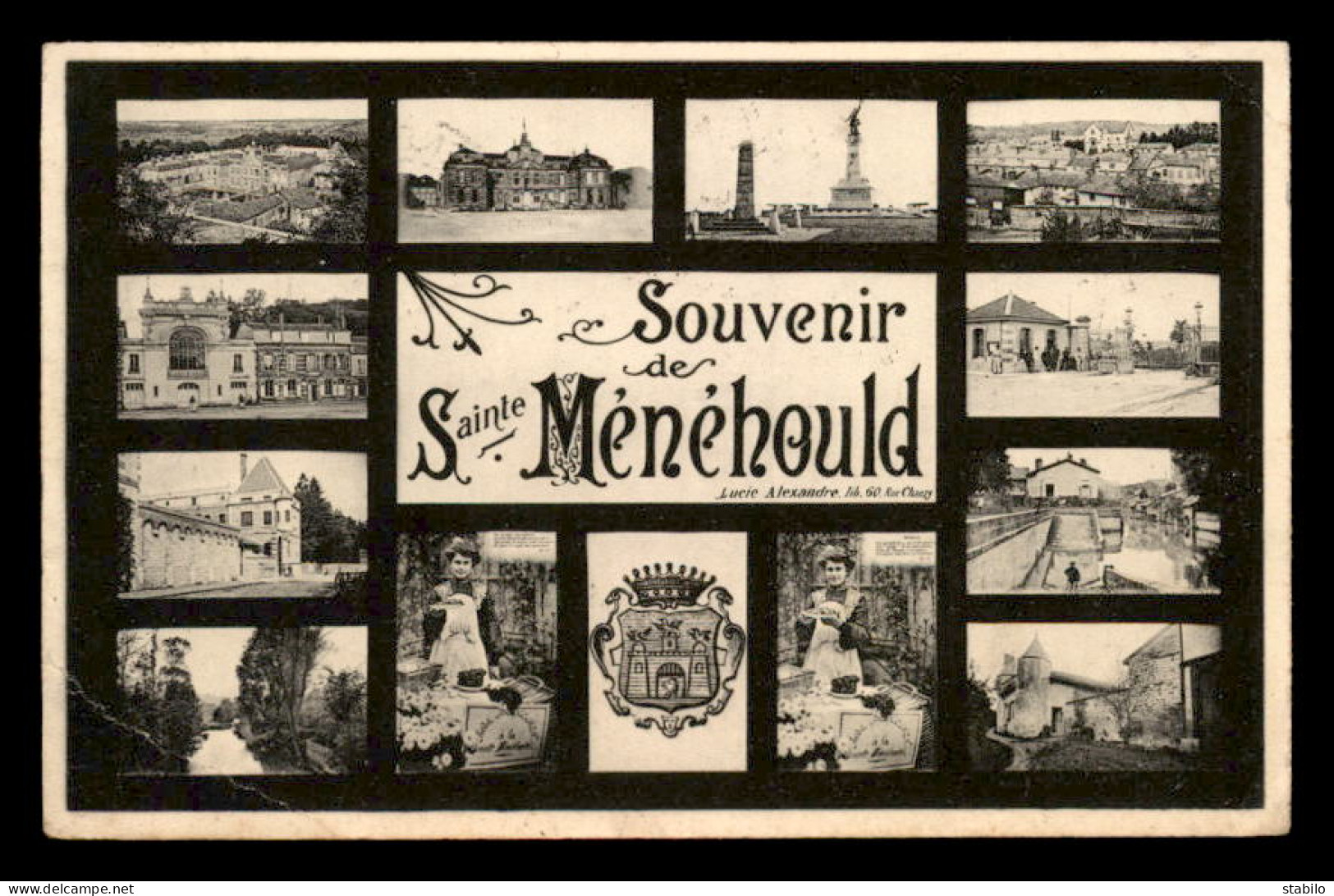 51 - STE-MENEHOULD - SOUVENIR MULTIVUES - Sainte-Menehould