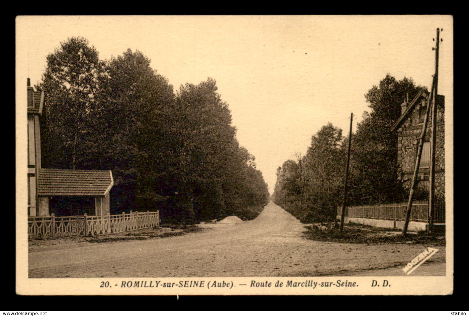 10 - ROMILLY-SUR-SEINE - ROUTE DE MARCILLY-SUR-SEINE - Romilly-sur-Seine