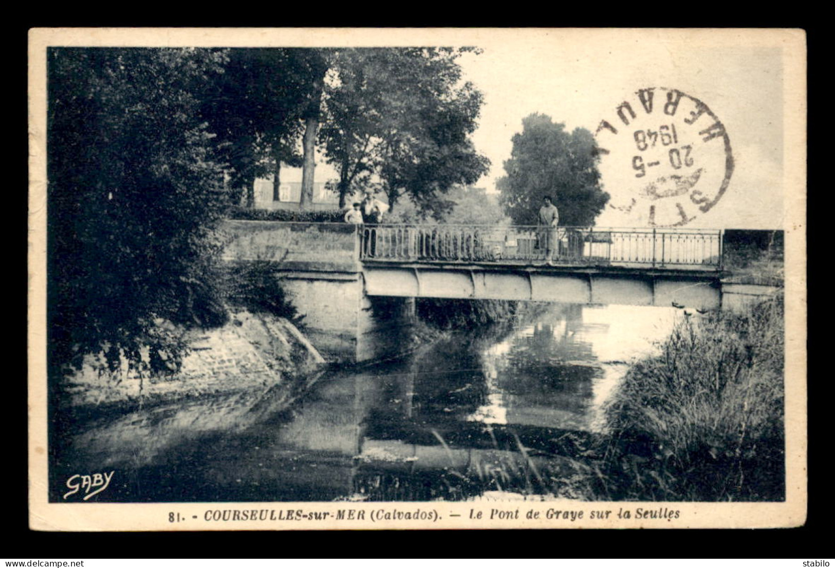 14 - COURSEULLES-SUR-MER - LE PONT DE GRAYE SUR LA SEULLES - Courseulles-sur-Mer