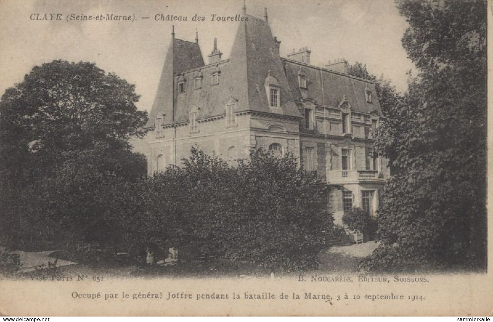 130850 - Claye - Frankreich - Chateau Des Tourelles - Claye Souilly