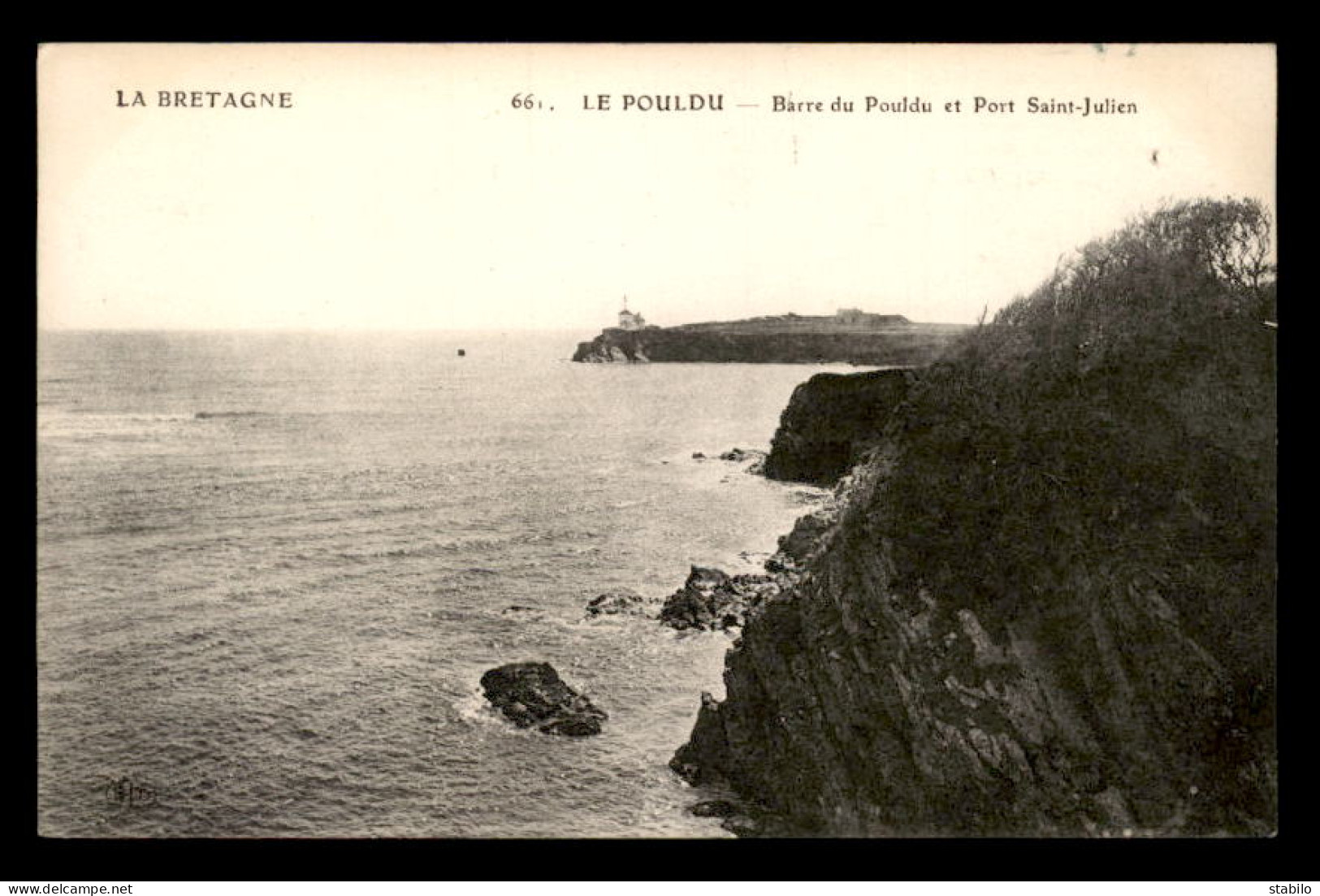 29 - LE POULDU - BARRE DU POULDU ET PORT ST-JULIEN - AU VERSO SPECIALITES PHARMACEUTIQUES HENRI PAILLE LA ROCHELLE - Le Pouldu