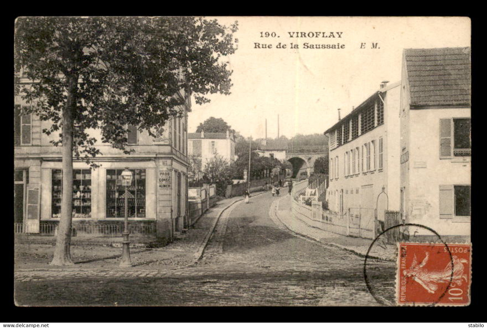 78 - VIROFLAY - RUE DE LA SAUSSAIE - Viroflay