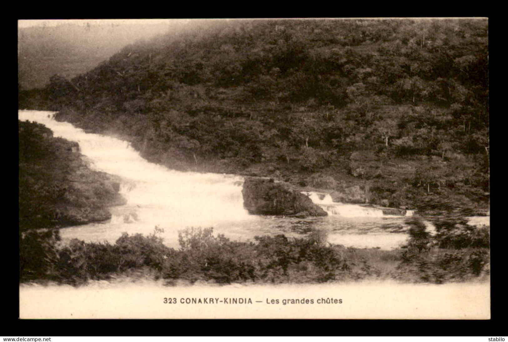 GUINEE - CONAKRY-KINDIA - LES GRANDES CHUTES - Guinée