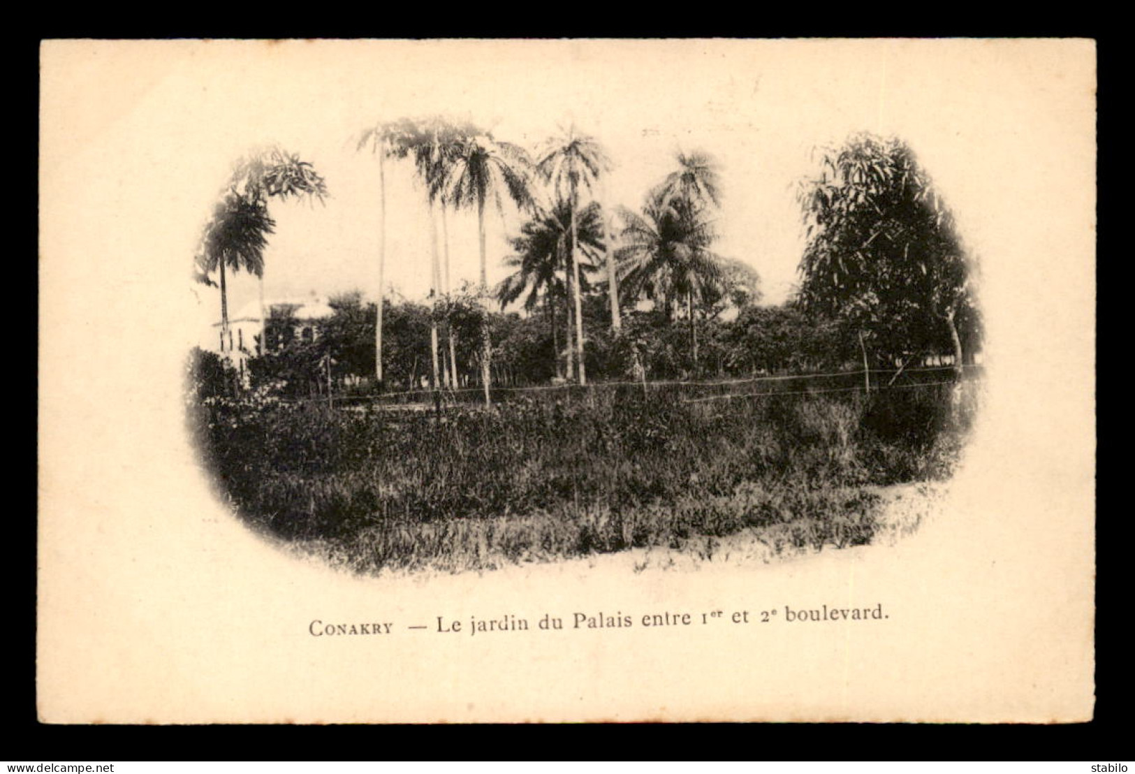 GUINEE - CONAKRY - LE JARDIN DU PALAIS ENTRE 1ER ET 2EME BOULEVARD - Guinee
