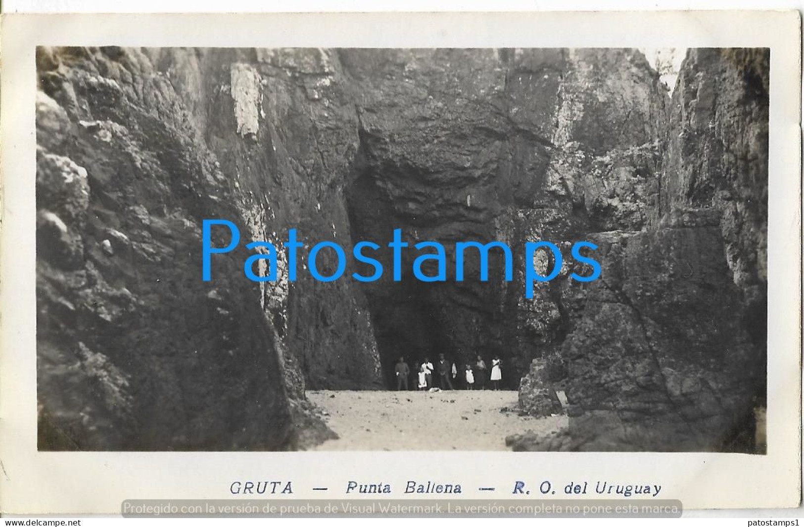 226954 URUGUAY PUNTA BALLENA LA GRUTA POSTAL POSTCARD - Uruguay