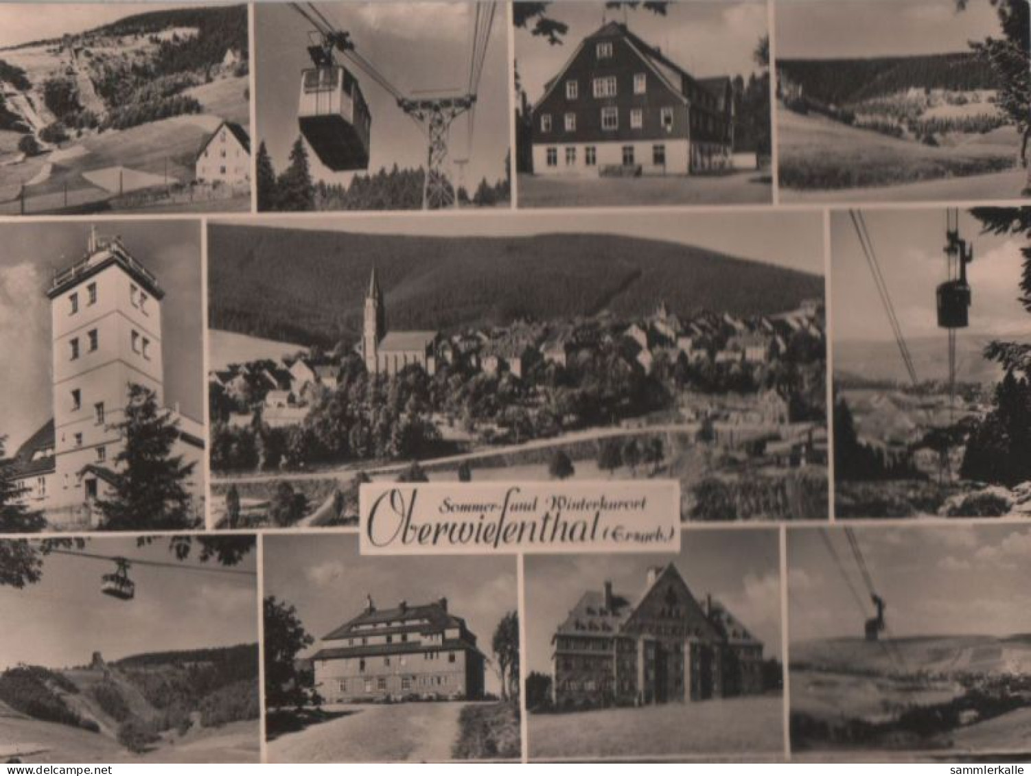 56750 - Oberwiesenthal - 11 Teilbilder - 1962 - Oberwiesenthal