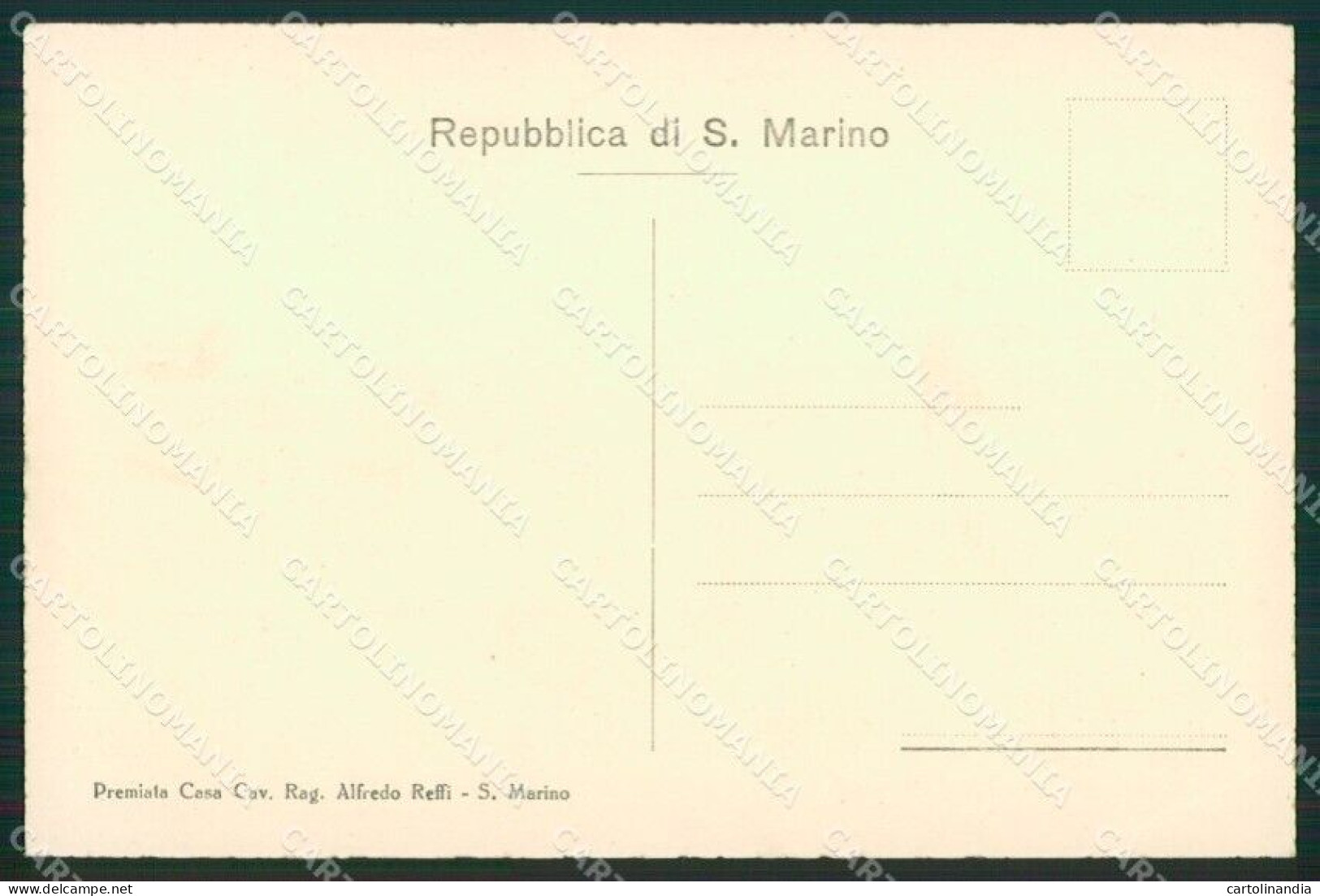 San Marino Carducci Cartolina MQ5296 - San Marino