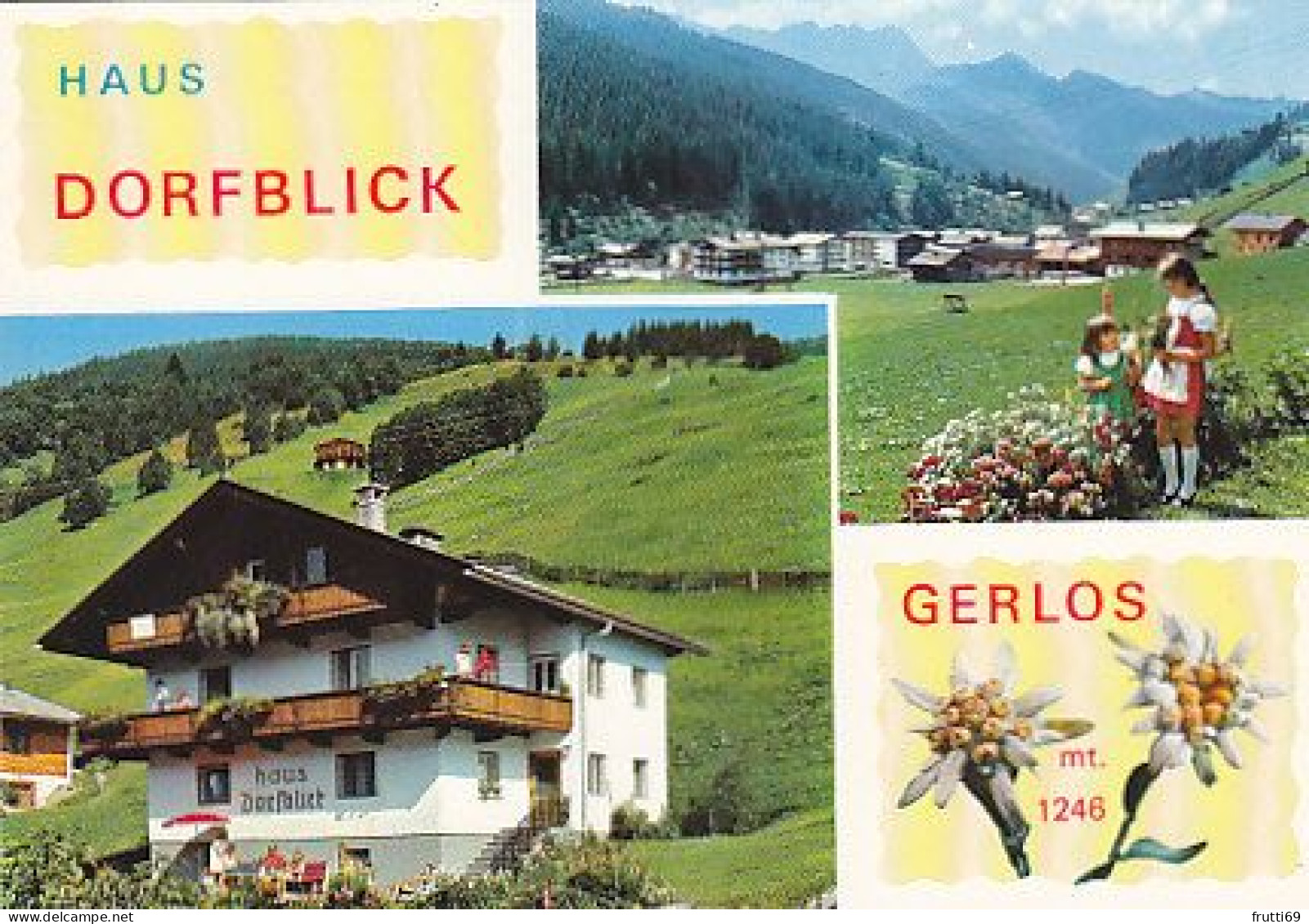 AK 212875 AUSTRIA - Gerlos - Dorfblick - Gerlos