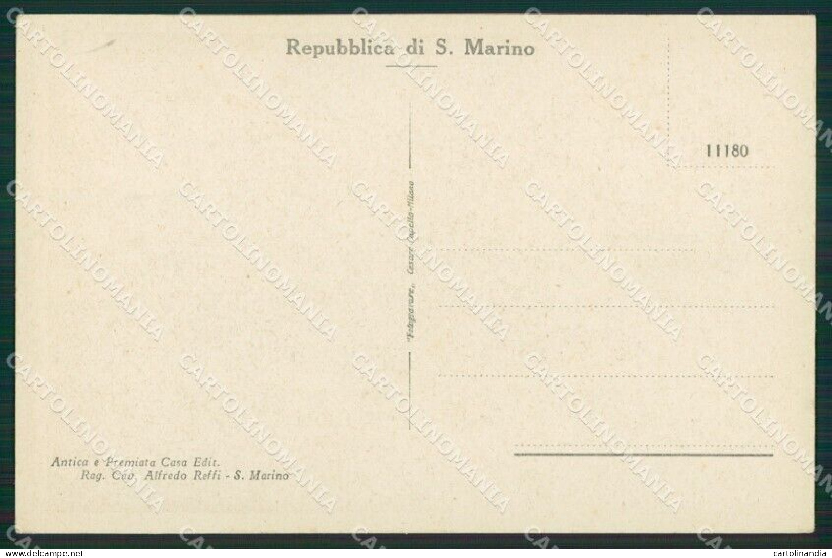San Marino Cartolina MQ5319 - Saint-Marin