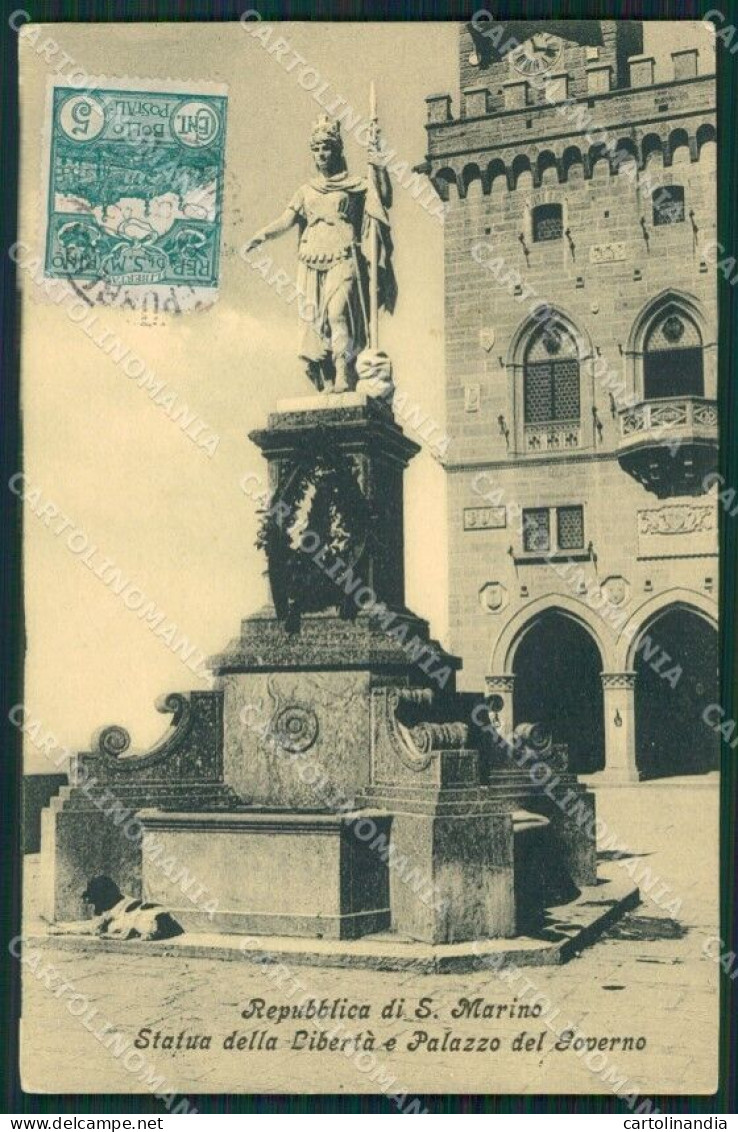 San Marino Palazzo Del Governo Cartolina MQ5398 - San Marino