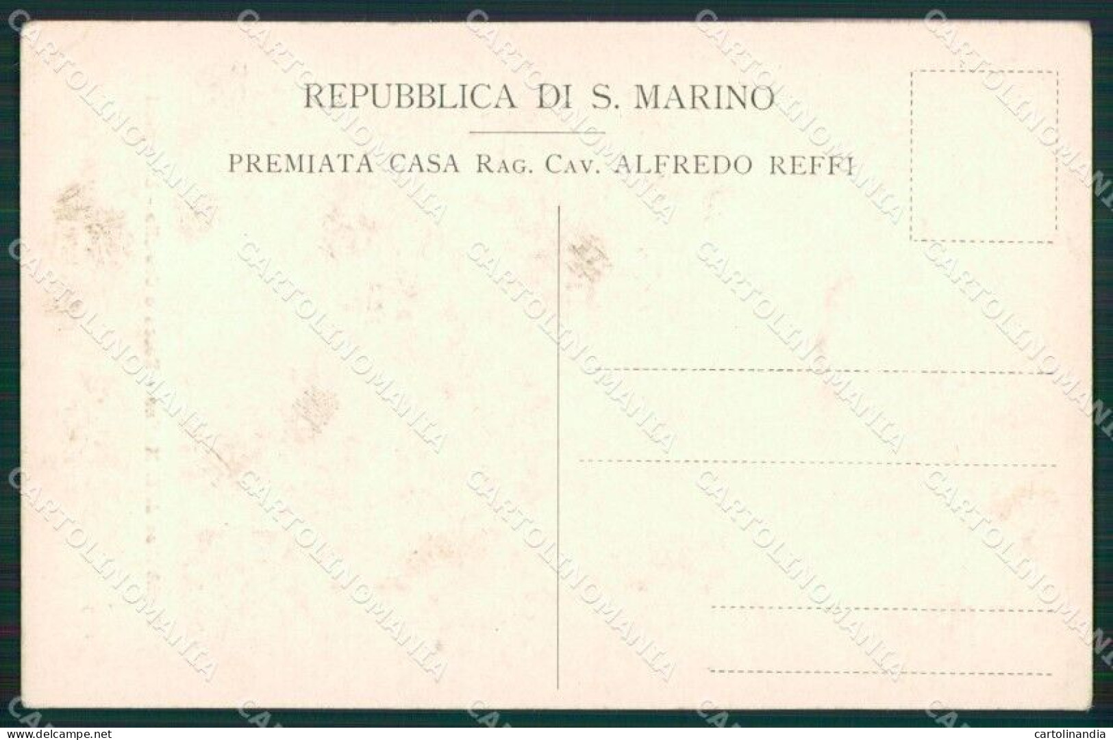 San Marino PIEGHINE Cartolina MQ5294 - San Marino