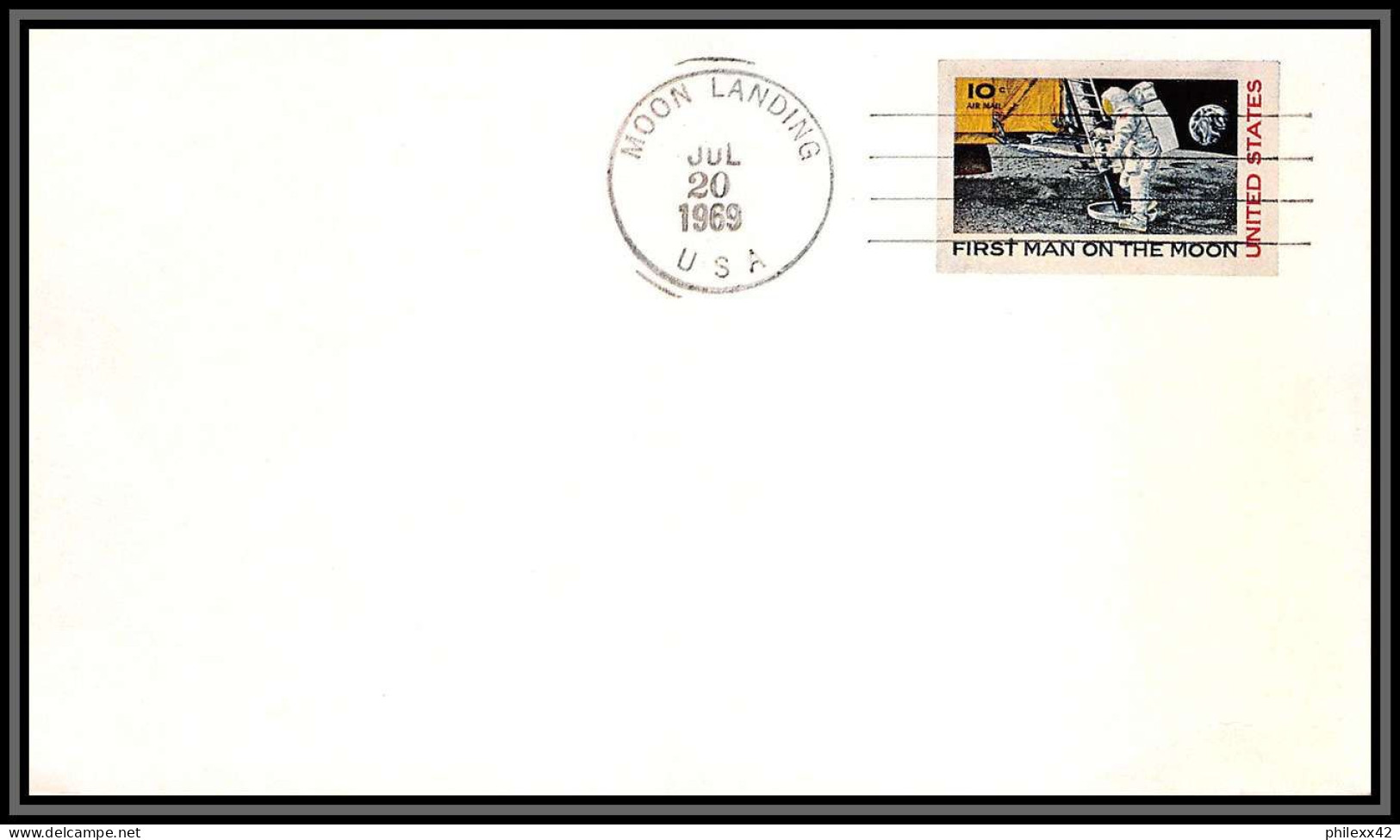 3046 Espace (space Raumfahrt) Lettre (cover Briefe) USA- Apollo 11 First Men On The Moon... Lot - USA