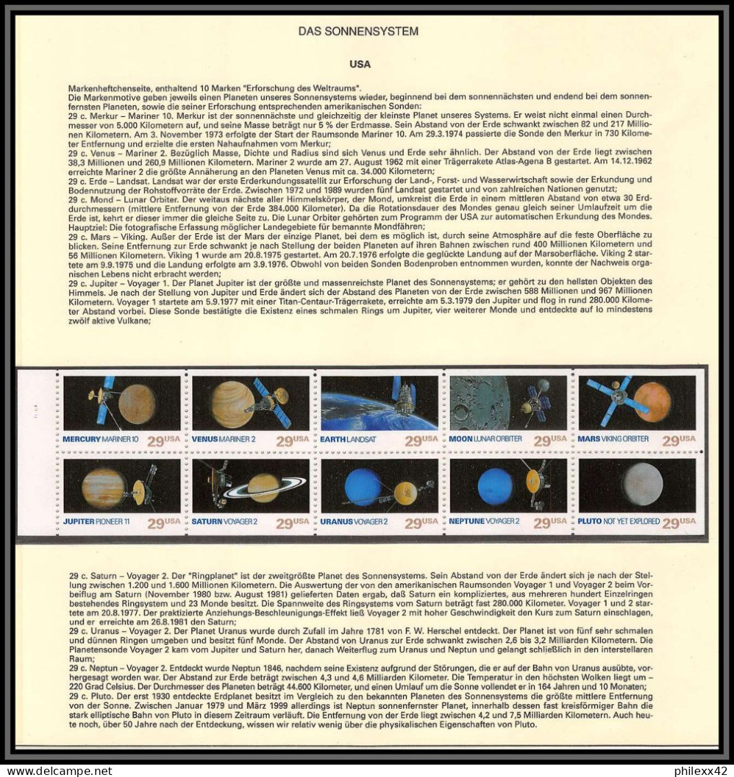 2430X Espace (space Raumfahrt) Lettre (cover Briefe) Usa Space Exploration Saturn 31/10/1991 Fdc + Mnh ** Scott 2568-25 - Verenigde Staten