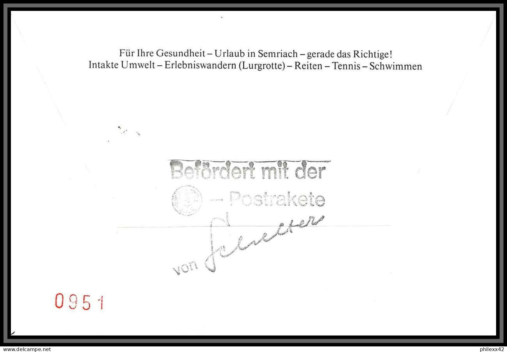 3788X Espace Space Raumfahrt Lettre Cover Briefe Cosmos Autriche (Austria) 15/5/1992 Europa Raketenstart R1 Semriach - Europa