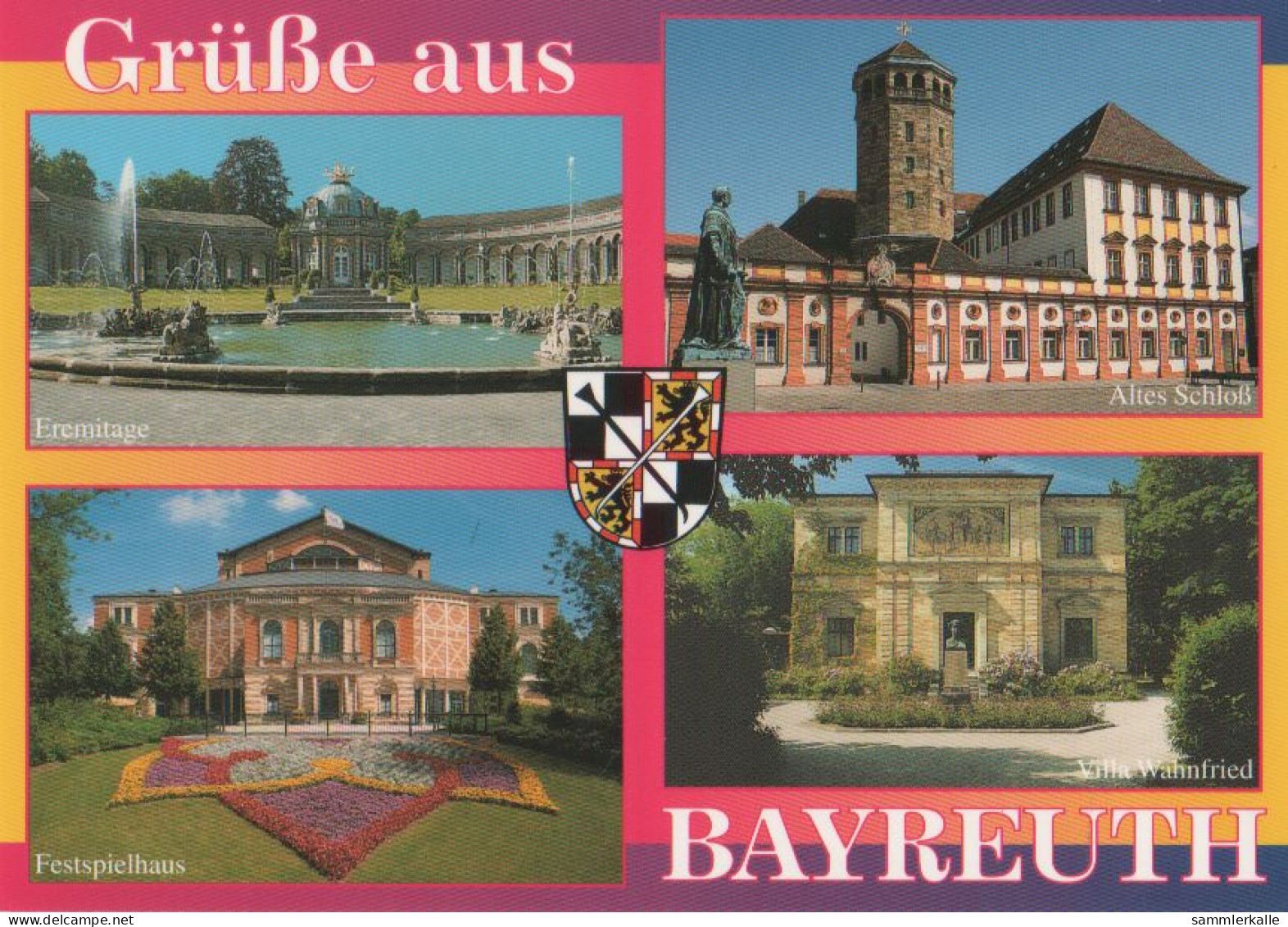 26434 - Bayreuth - U.a. Wahnfried - Ca. 1995 - Bayreuth