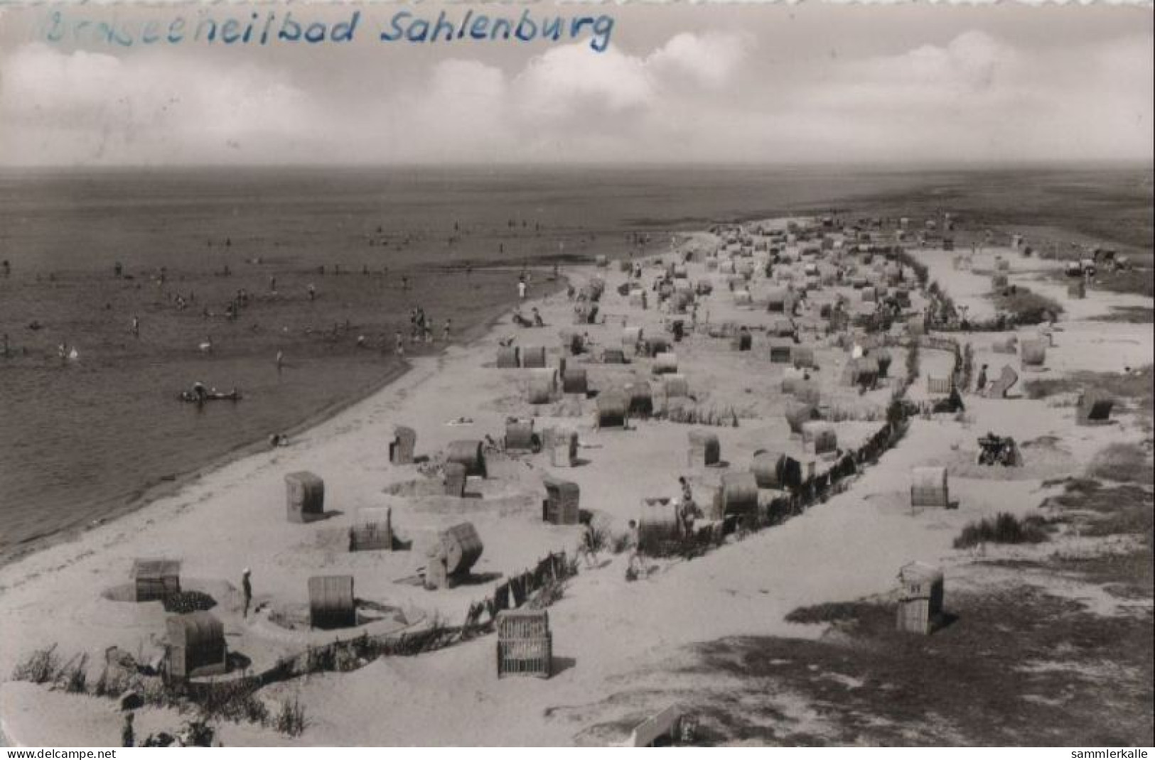 54587 - Cuxhaven-Sahlenburg - Am Badestrand - 1962 - Cuxhaven