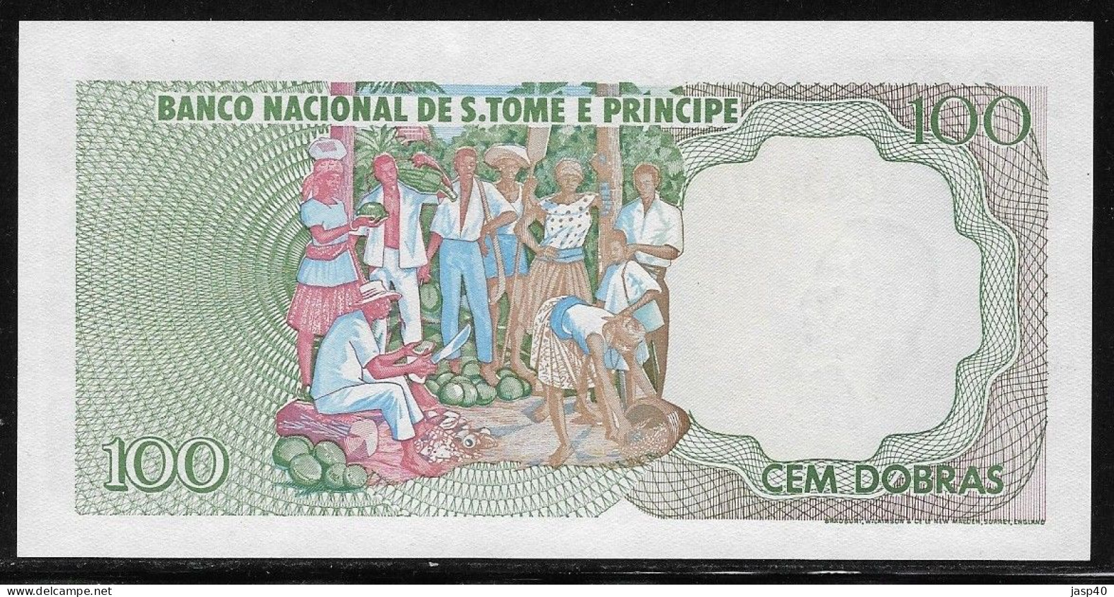 S. TOME E PRINCIPE - 100 DOBRAS DE 1982 - San Tomé E Principe