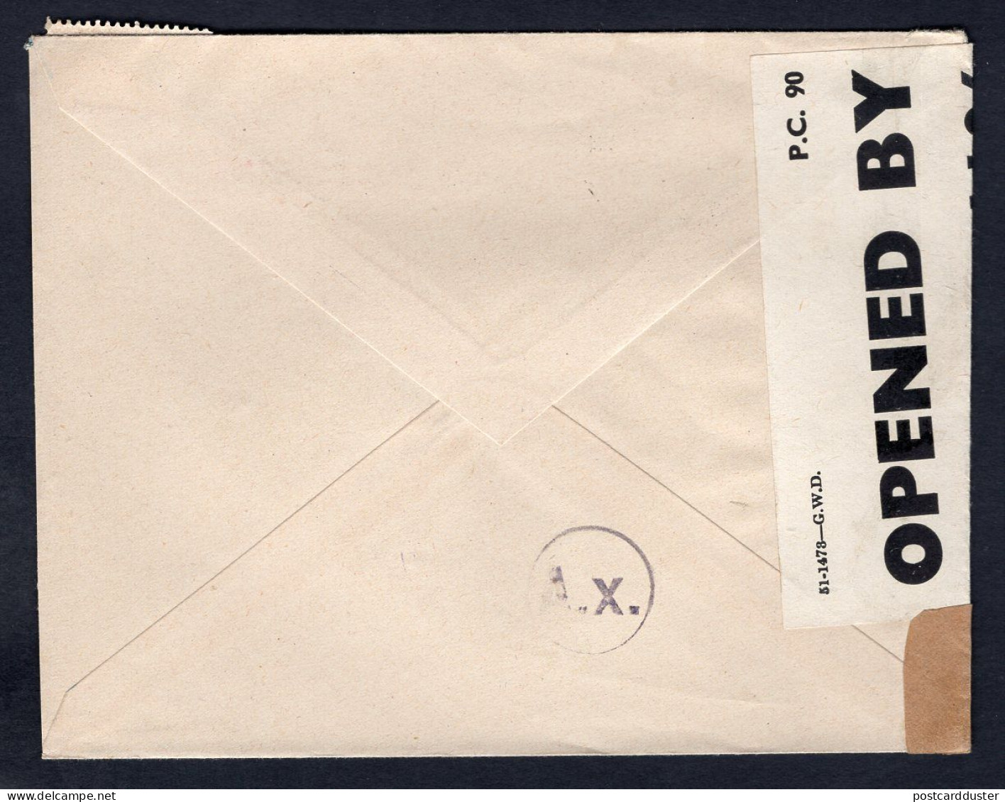 FRENCH ALGERIA Tlemcen 1943 Censored Cover To Switzerland (p4070) - Storia Postale