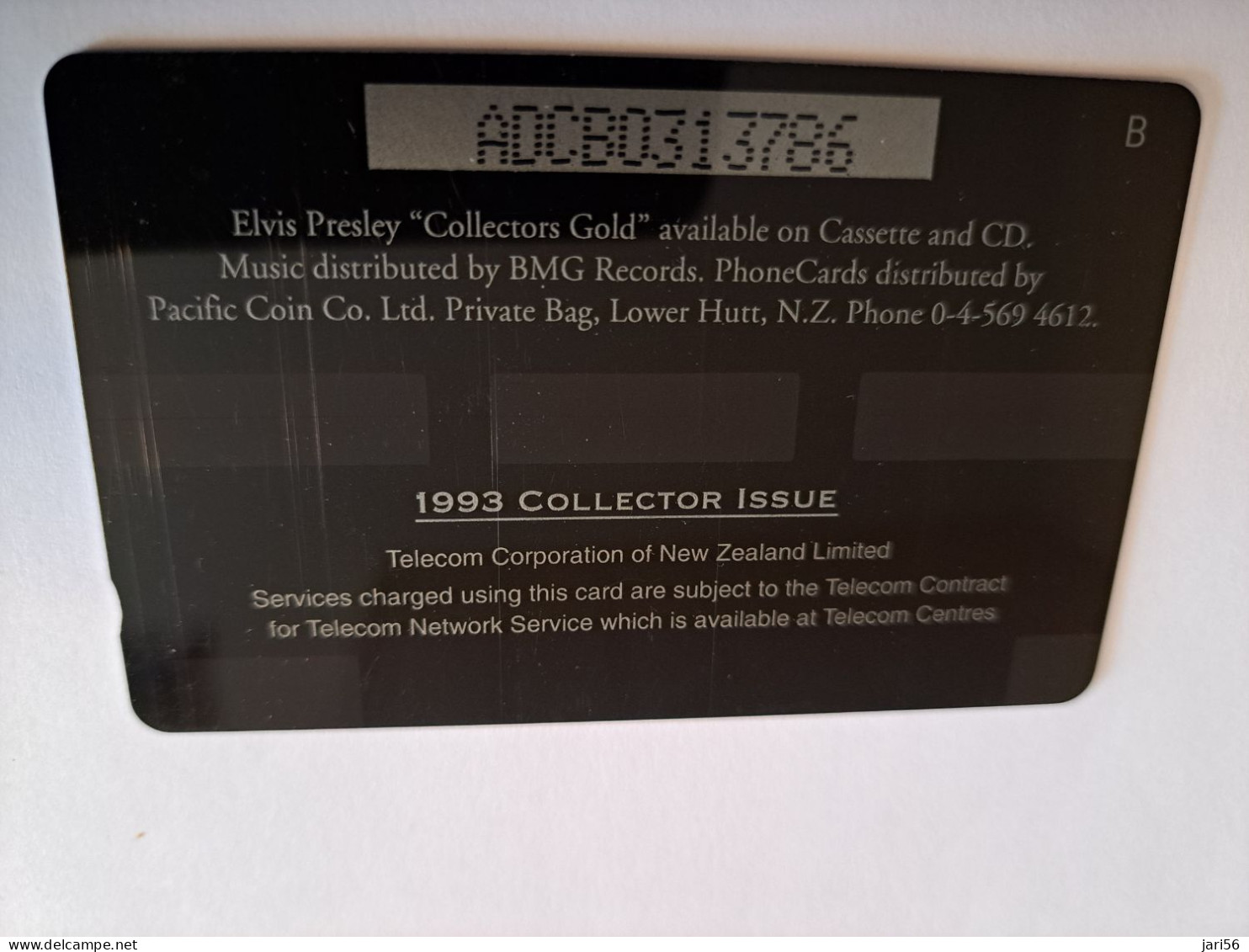 NEW ZEALAND  MAGNETIC $ 5,-ELVIS PRESLEY /COLLECTORS GOLD /  ADCB /1993 COLLECTORS EDITION / MINT     **16563** - Nueva Zelanda
